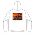 Boat Hoodie — "Tail Chaser II" Sunset Fishing Graphic