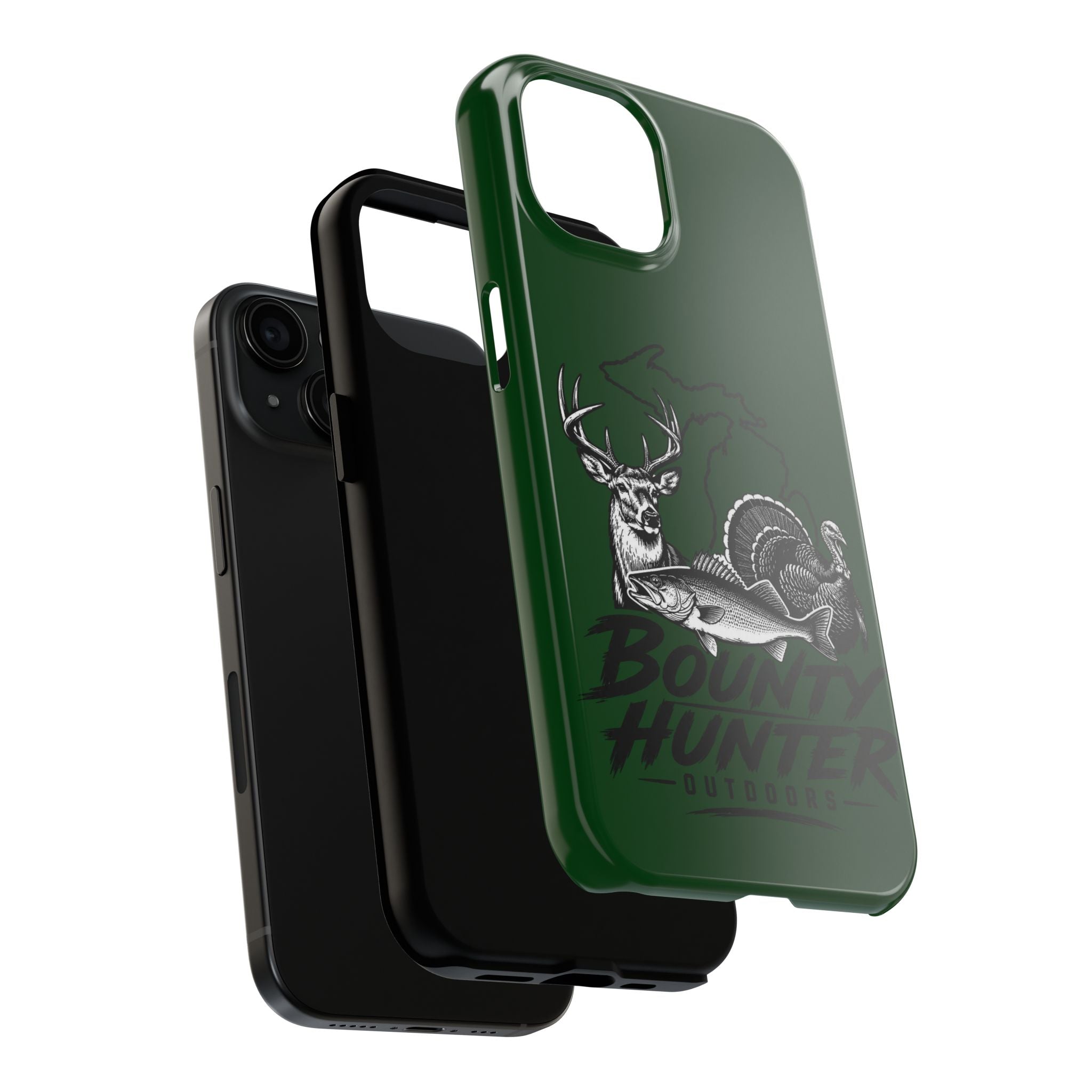 Phone Case — 'Bounty Hunter Outdoors' Hunting & Fishing Tough Phone Case