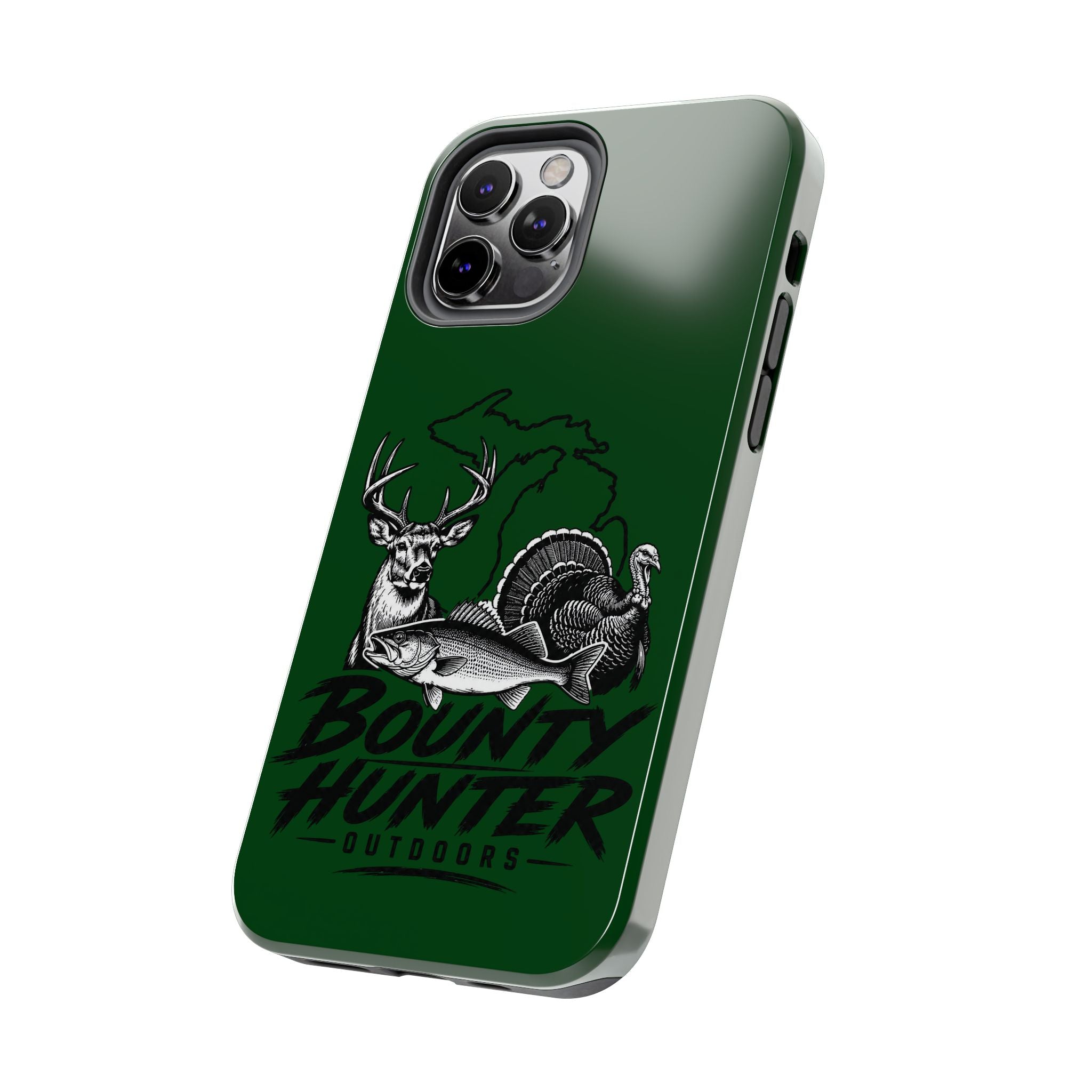 Phone Case — 'Bounty Hunter Outdoors' Hunting & Fishing Tough Phone Case