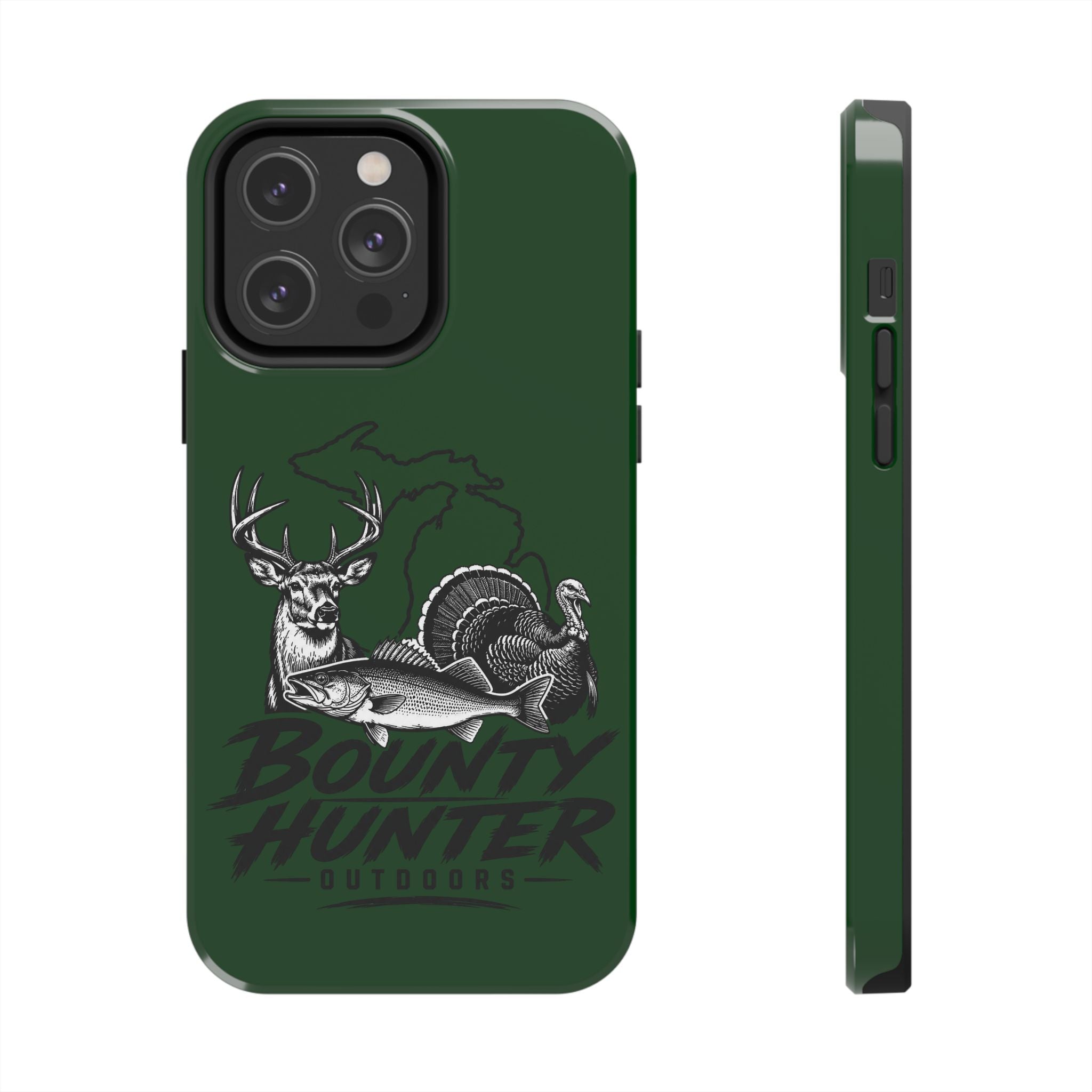 Phone Case — 'Bounty Hunter Outdoors' Hunting & Fishing Tough Phone Case
