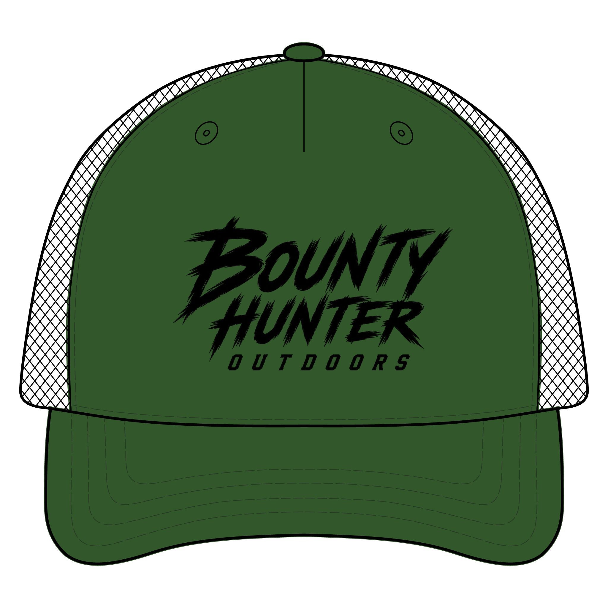 Printed Five-Panel Trucker
