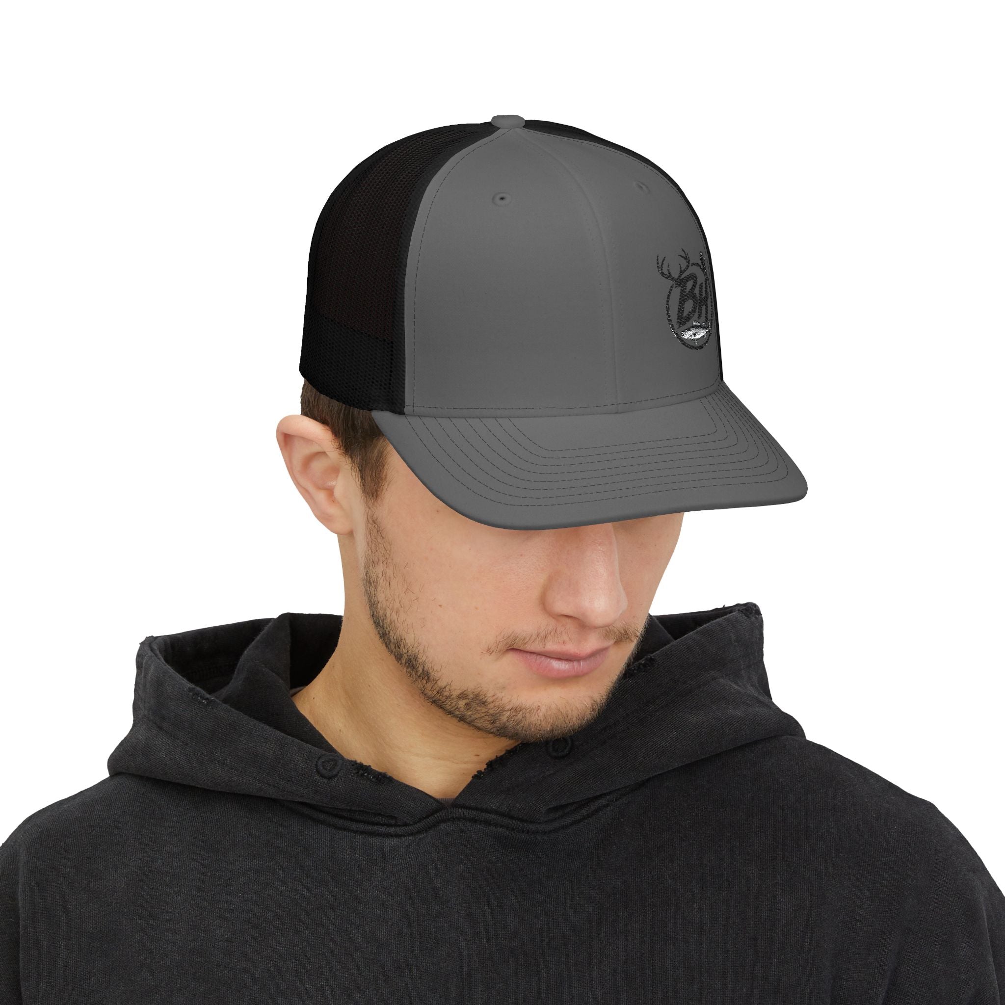 Trucker Hat — BH Deer Logo Snapback Cap