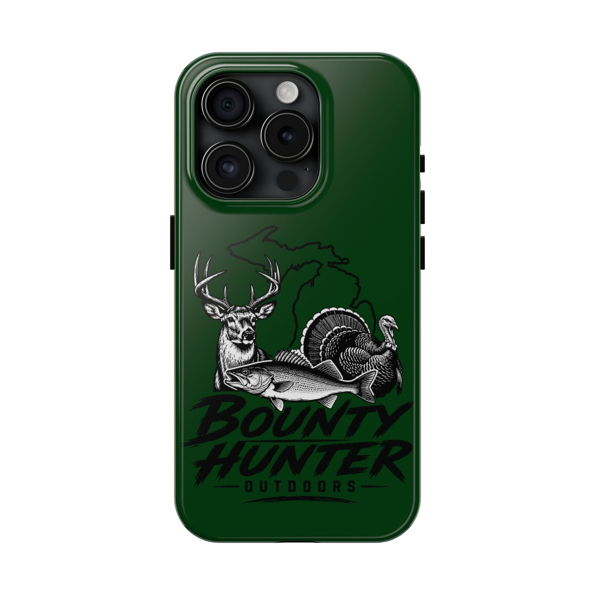 Phone Case — 'Bounty Hunter Outdoors' Hunting & Fishing Tough Phone Case
