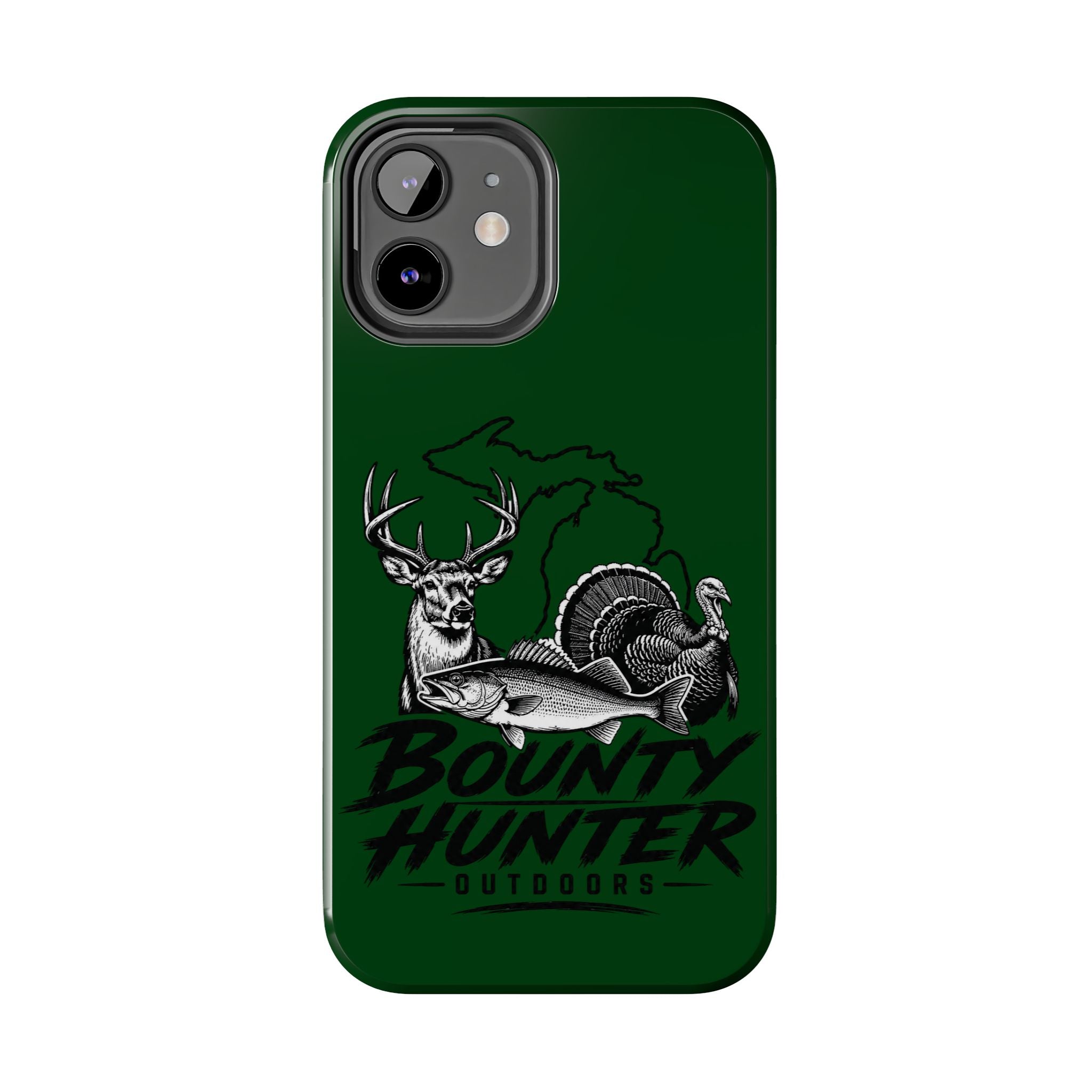 Phone Case — 'Bounty Hunter Outdoors' Hunting & Fishing Tough Phone Case