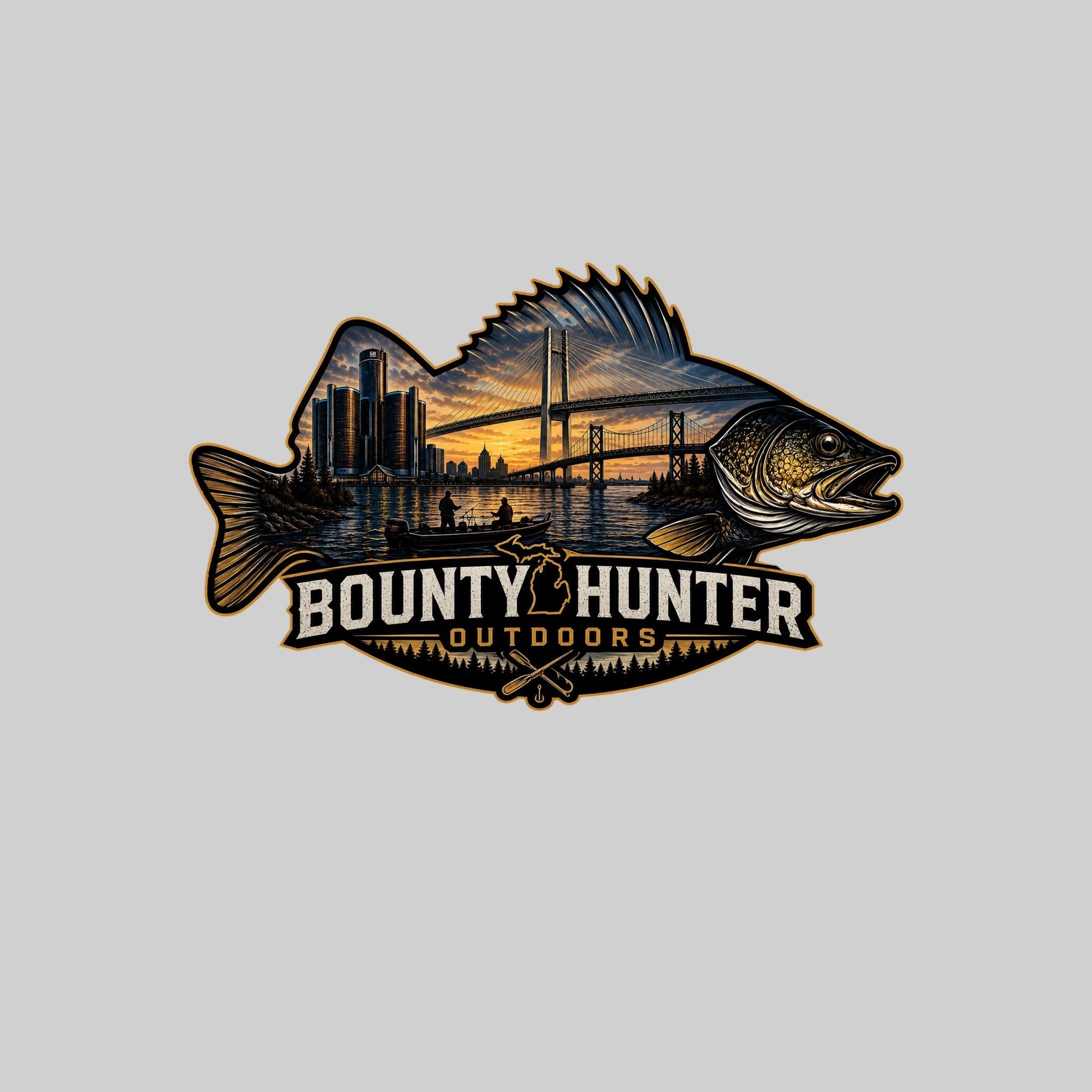 Detroit River UPF Shirt