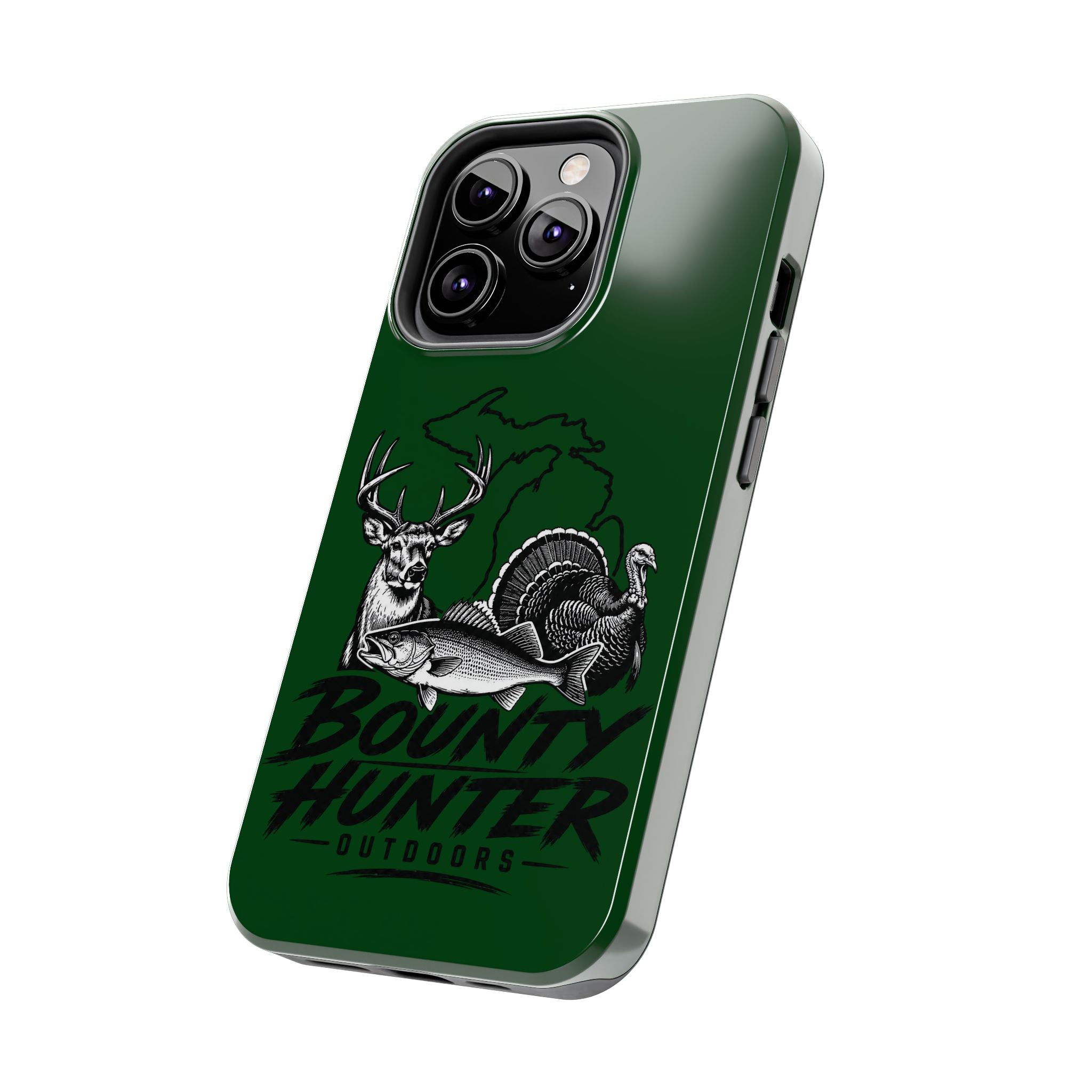 Phone Case — 'Bounty Hunter Outdoors' Hunting & Fishing Tough Phone Case