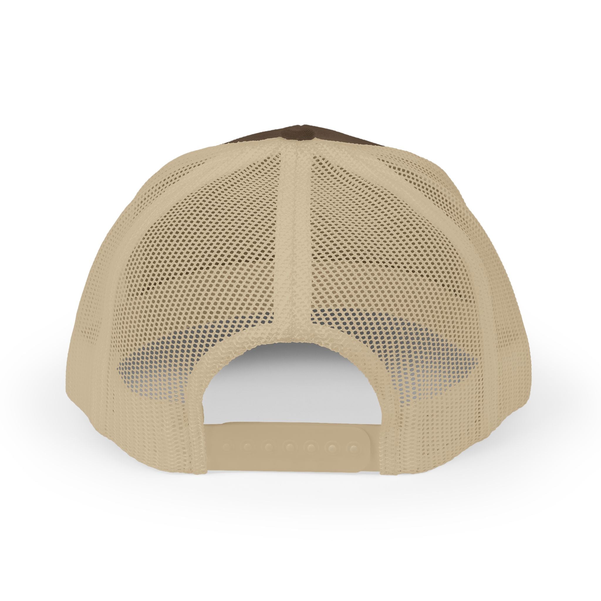 BH Deer Logo Trucker Cap — Embroidered Snapback Hat for Outdoorsmen