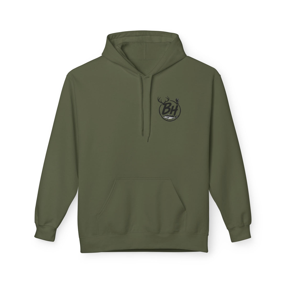 Bounty Hunter Logo Hoodie – Vintage Sci‑Fi Bounty Hunter Graphic Pullover
