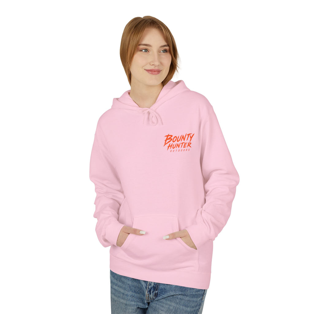Boat Hoodie — "Tail Chaser II" Sunset Bounty Hunter Graphic