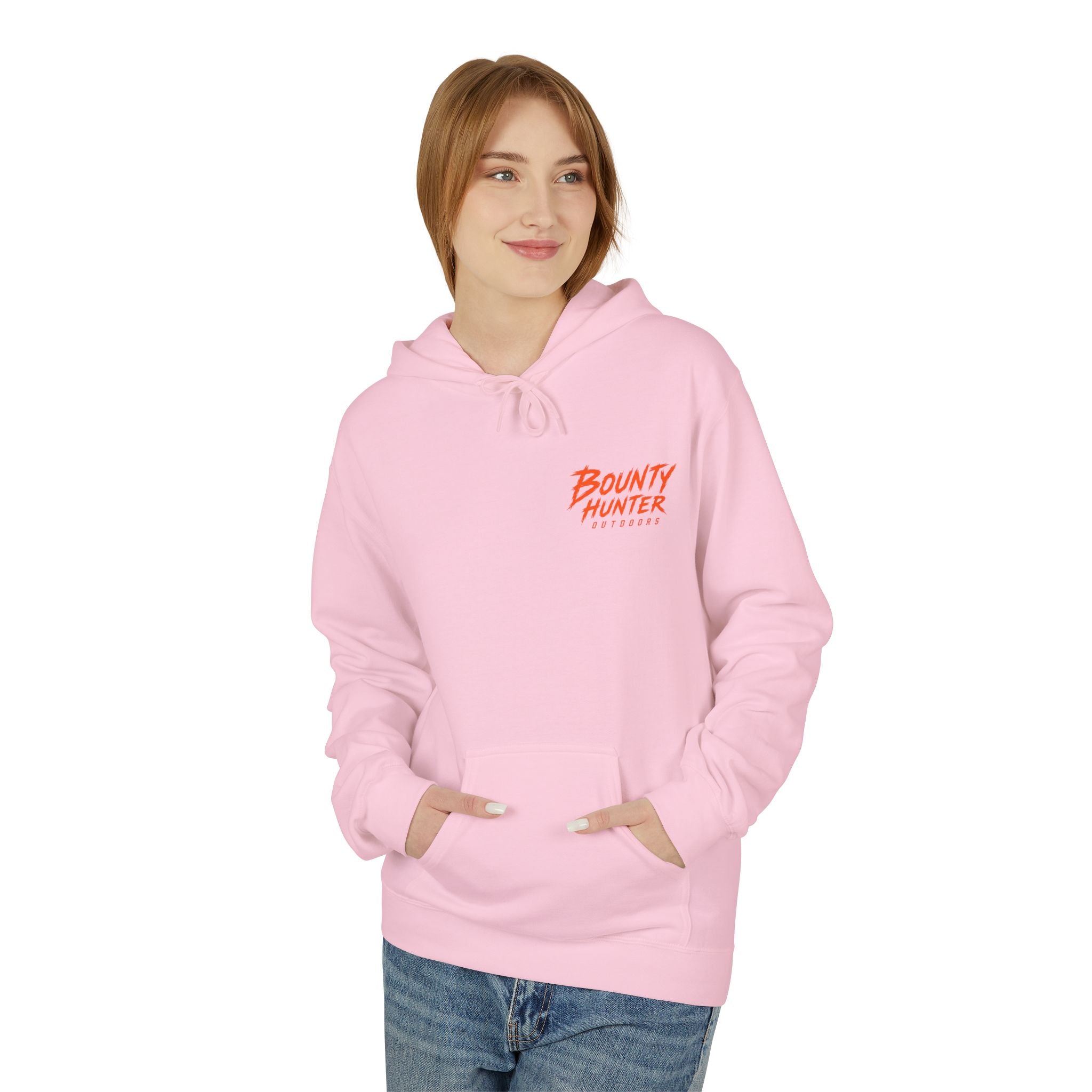 Boat Hoodie — "Tail Chaser II" Sunset Bounty Hunter Graphic