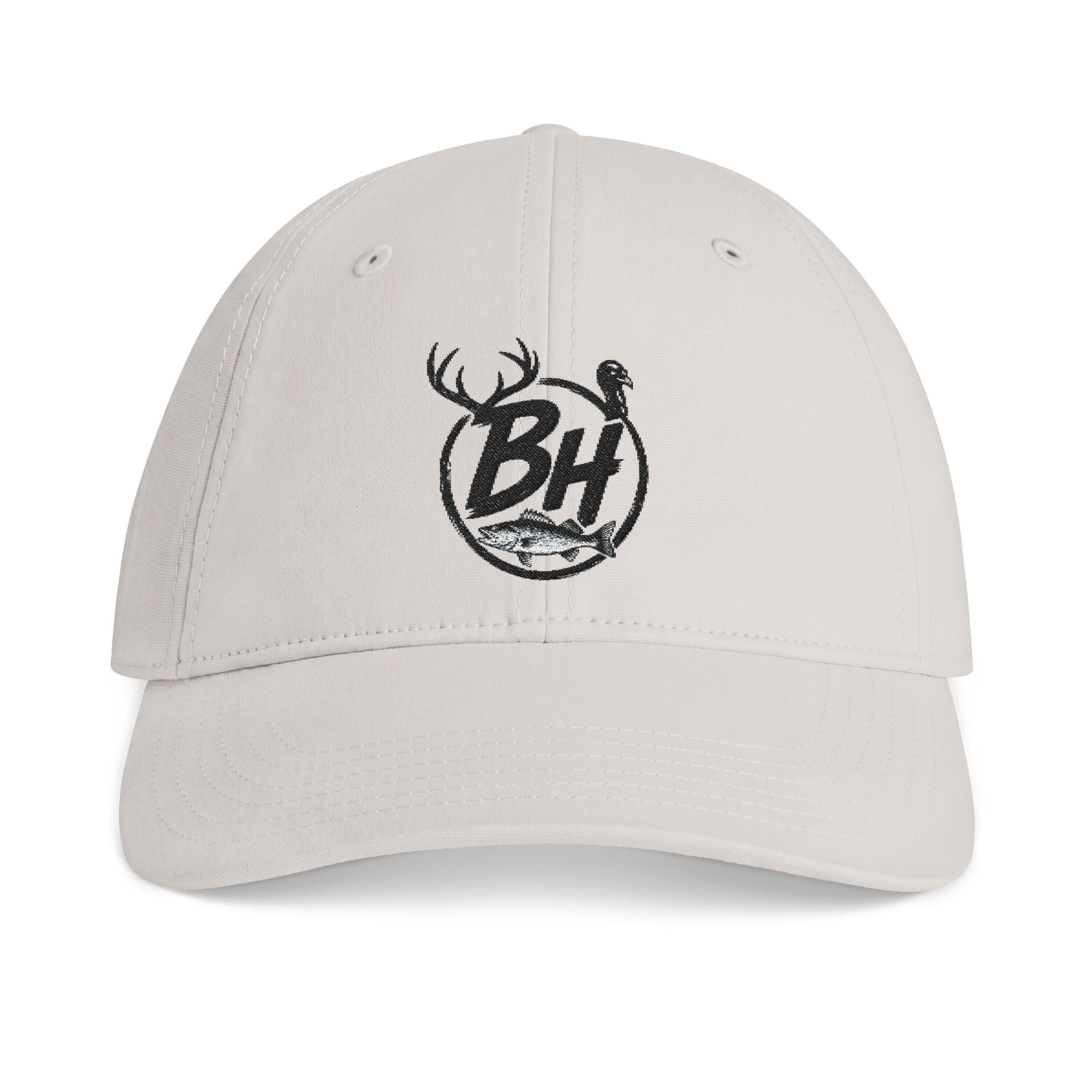 BH Outdoors Embroidered Cap – Hunting & Fishing Logo Dad Hat