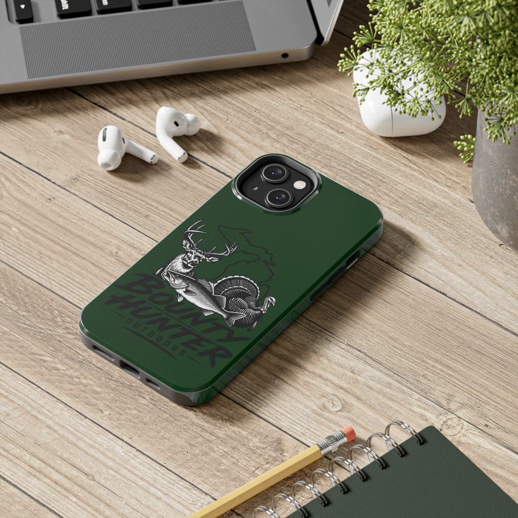 Phone Case — 'Bounty Hunter Outdoors' Hunting & Fishing Tough Phone Case