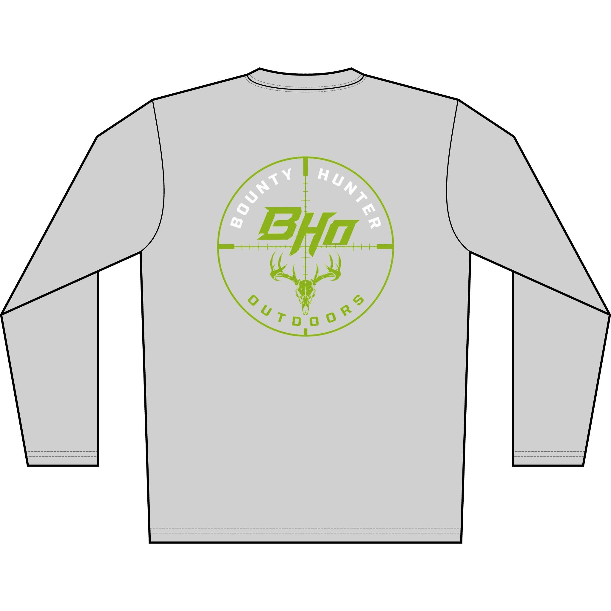 Bounty Hunter Outdoors Long Sleeve Shirt — Men's Solar Performance Tee