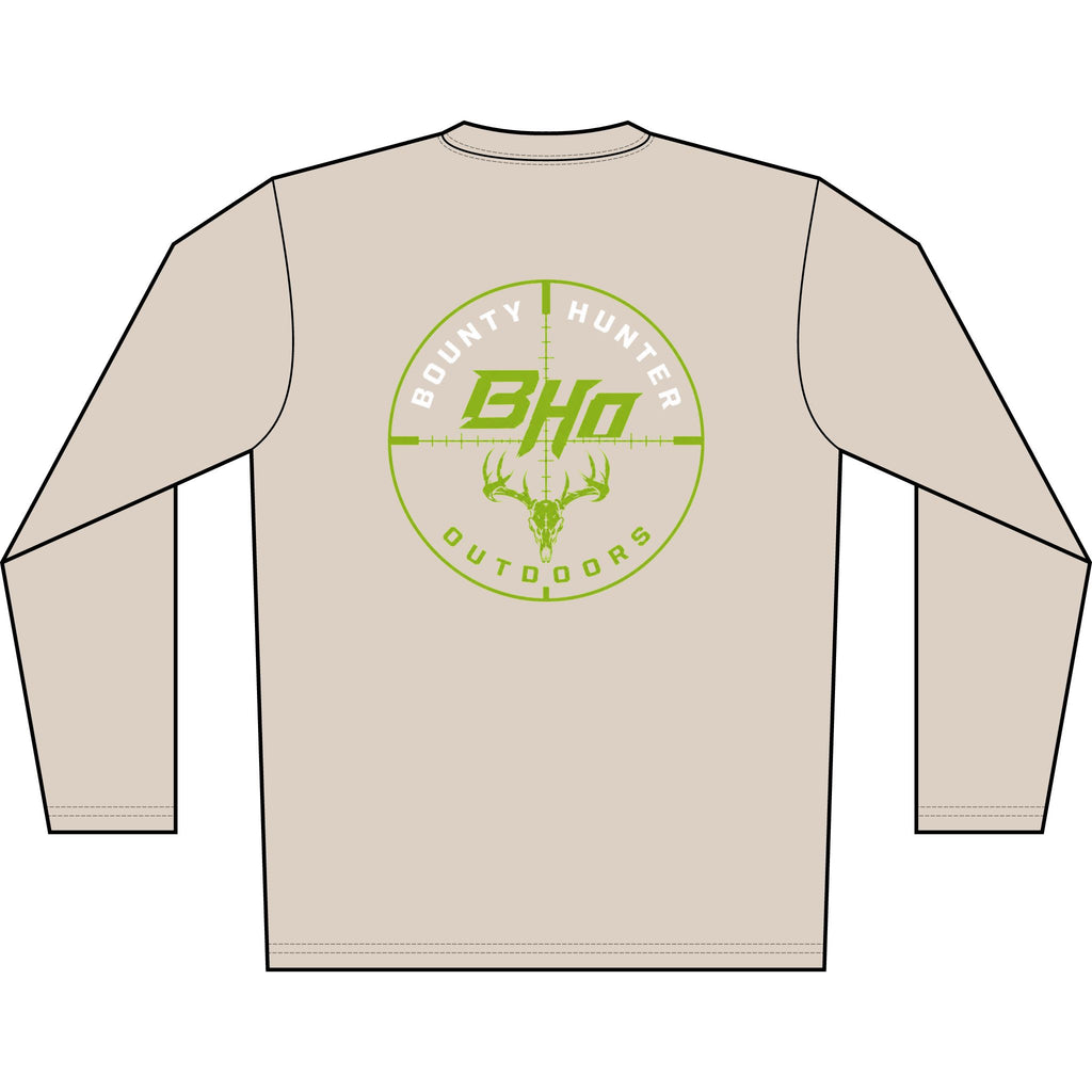 Bounty Hunter Outdoors Long Sleeve Shirt — Men's Solar Performance Tee