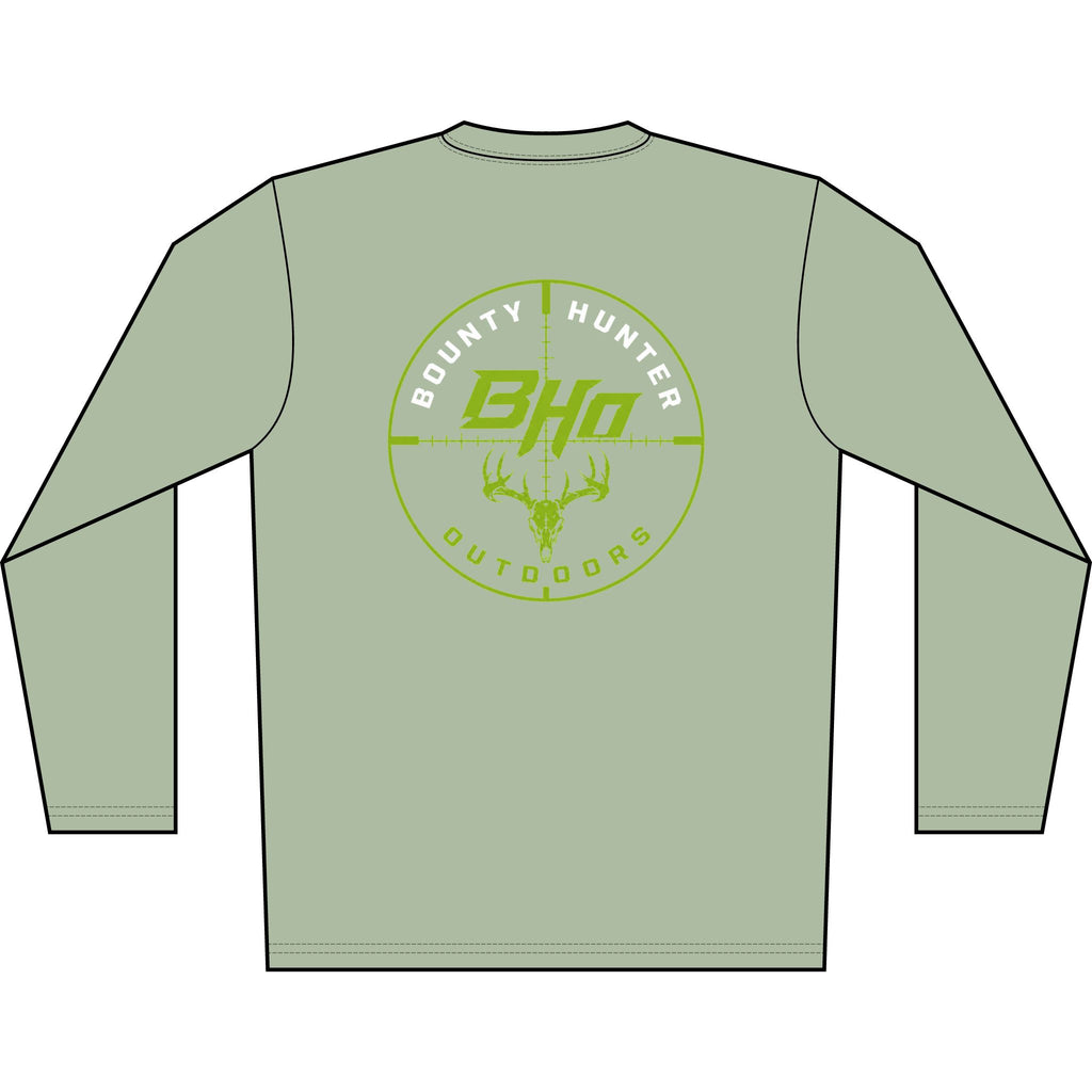 Bounty Hunter Outdoors Long Sleeve Shirt — Men's Solar Performance Tee