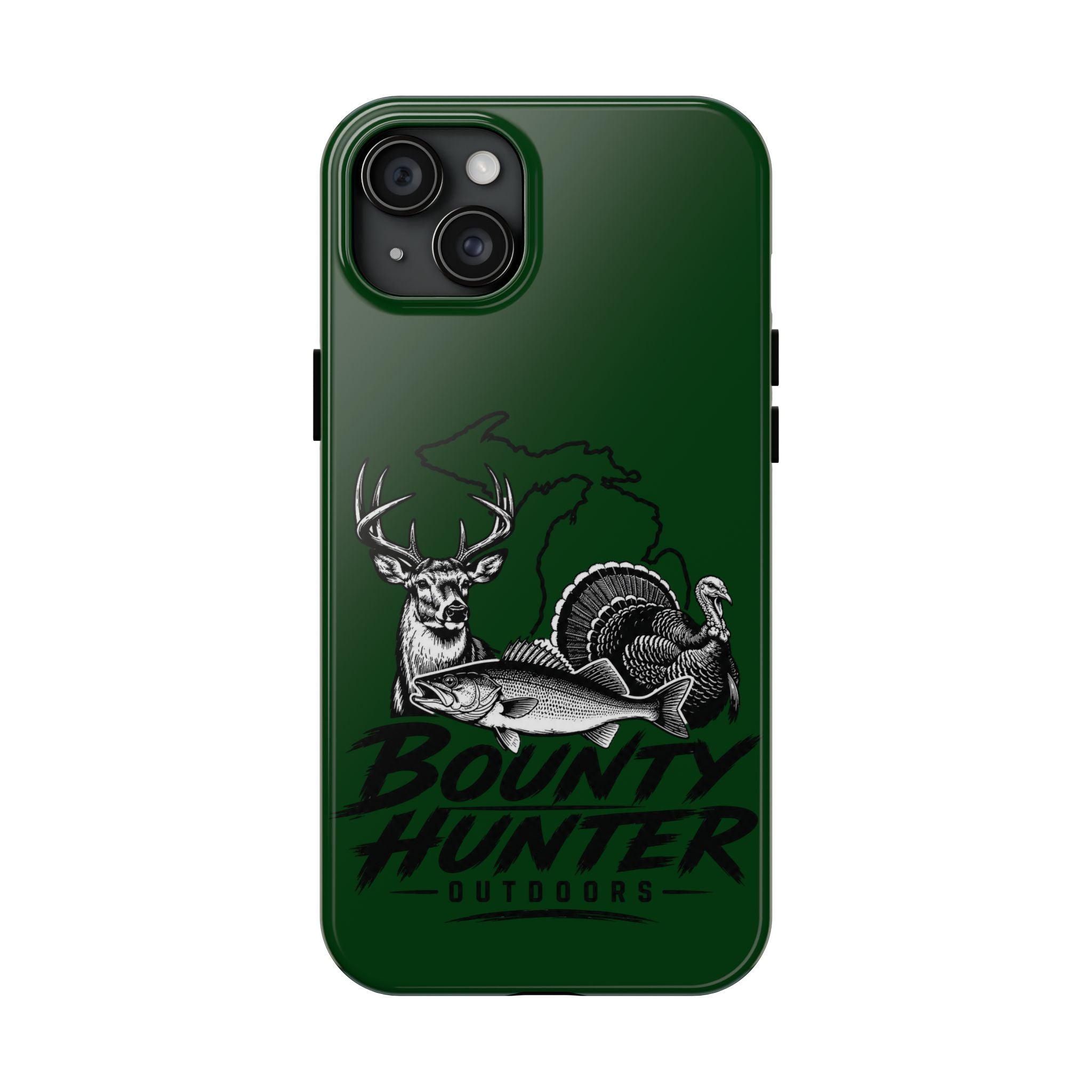 Phone Case — 'Bounty Hunter Outdoors' Hunting & Fishing Tough Phone Case