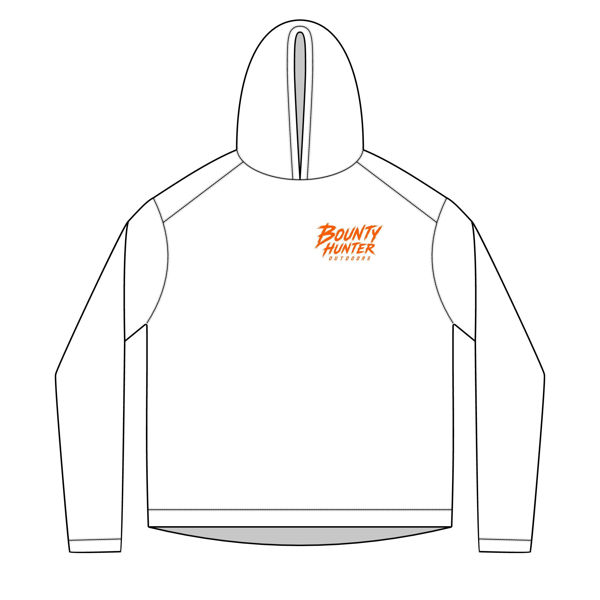 Boat Hoodie — "Tail Chaser II" Sunset Fishing Graphic