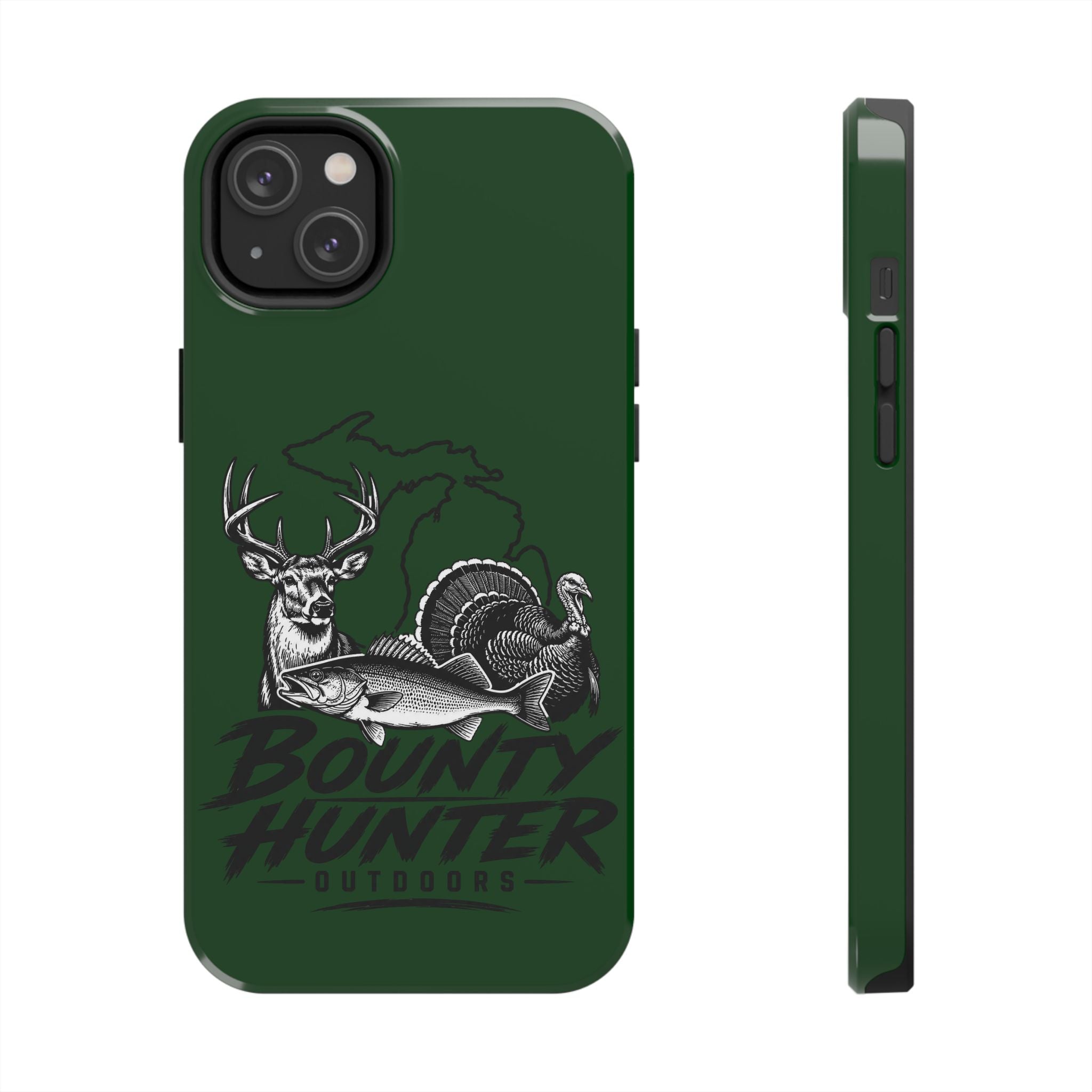 Phone Case — 'Bounty Hunter Outdoors' Hunting & Fishing Tough Phone Case