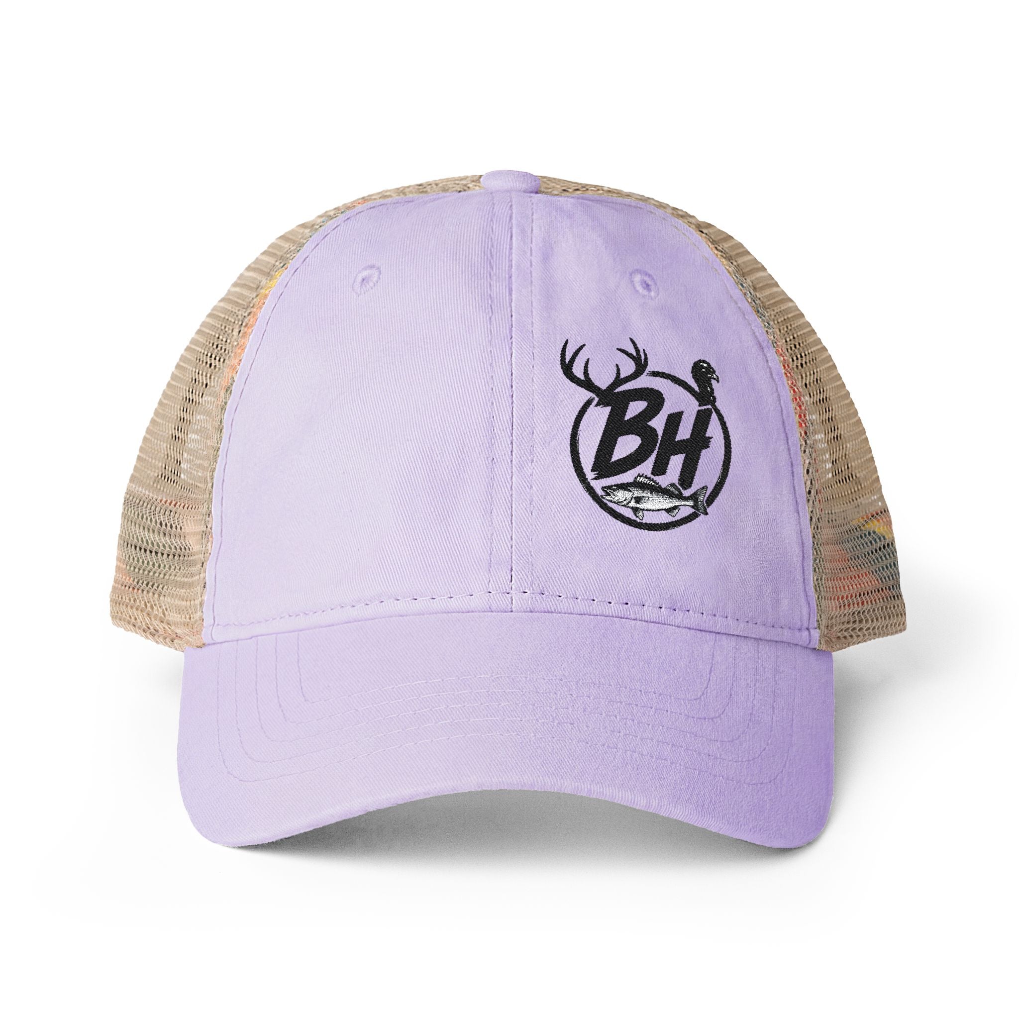 Women's Washed Mesh-Back Cap