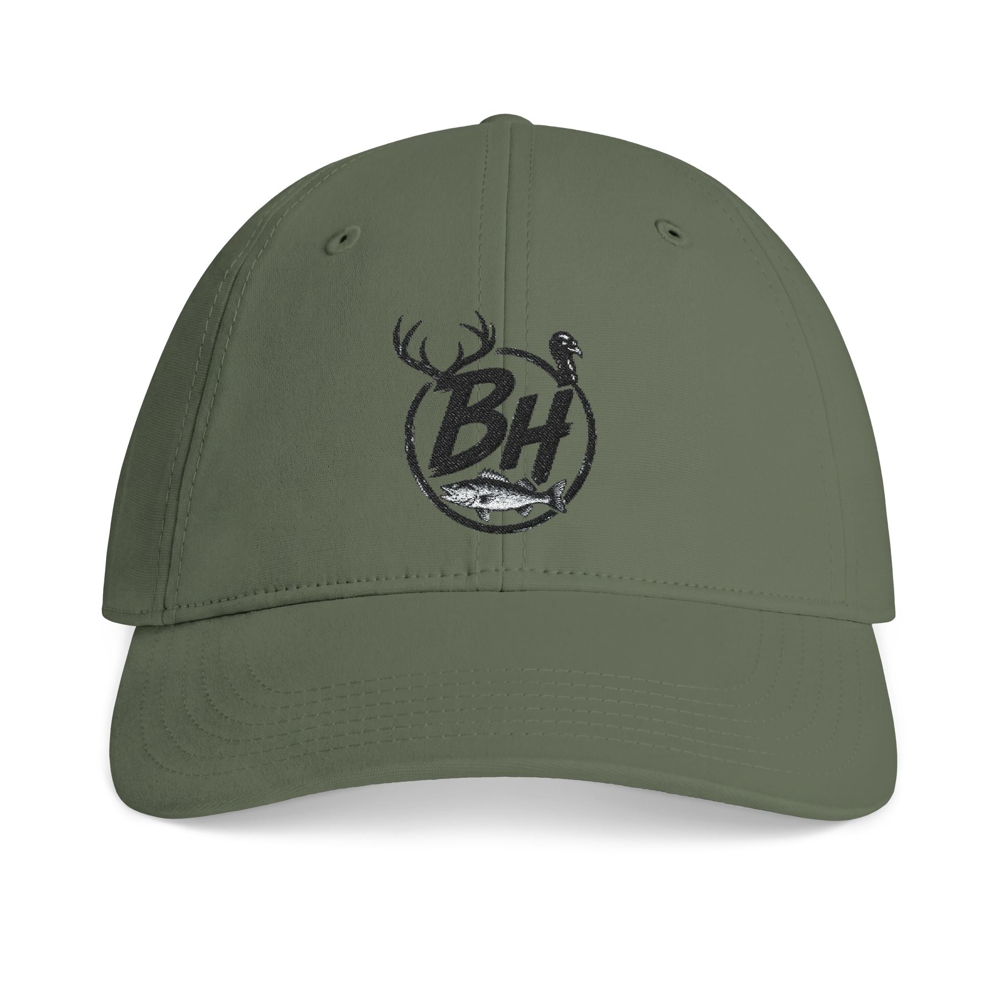 BH Outdoors Embroidered Cap – Hunting & Fishing Logo Dad Hat