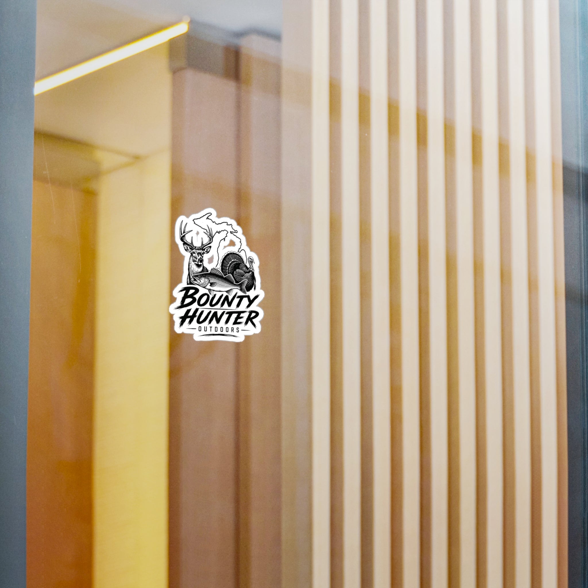 Bounty Hunter Outdoors Sticker — Hunting, Fishing & Turkey Decal (Kiss-Cut Vinyl)