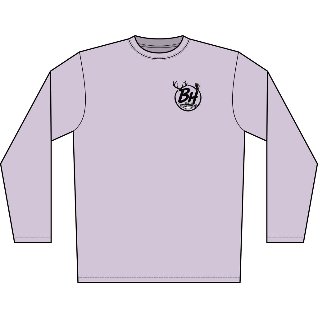 Bounty Hunter Deer Graphic Long Sleeve Shirt