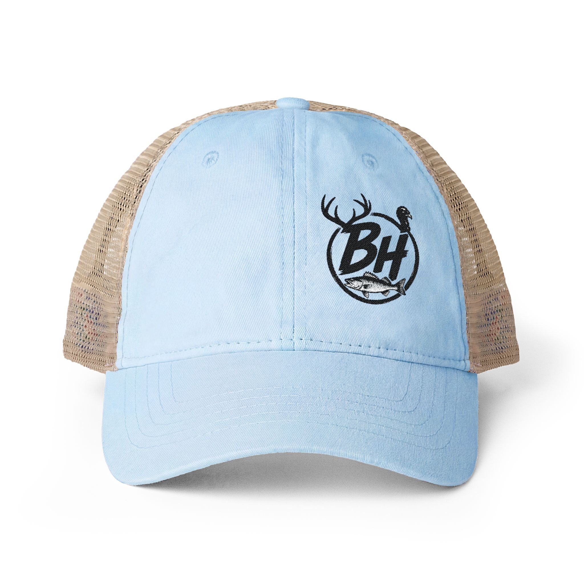 Women's Washed Mesh-Back Cap