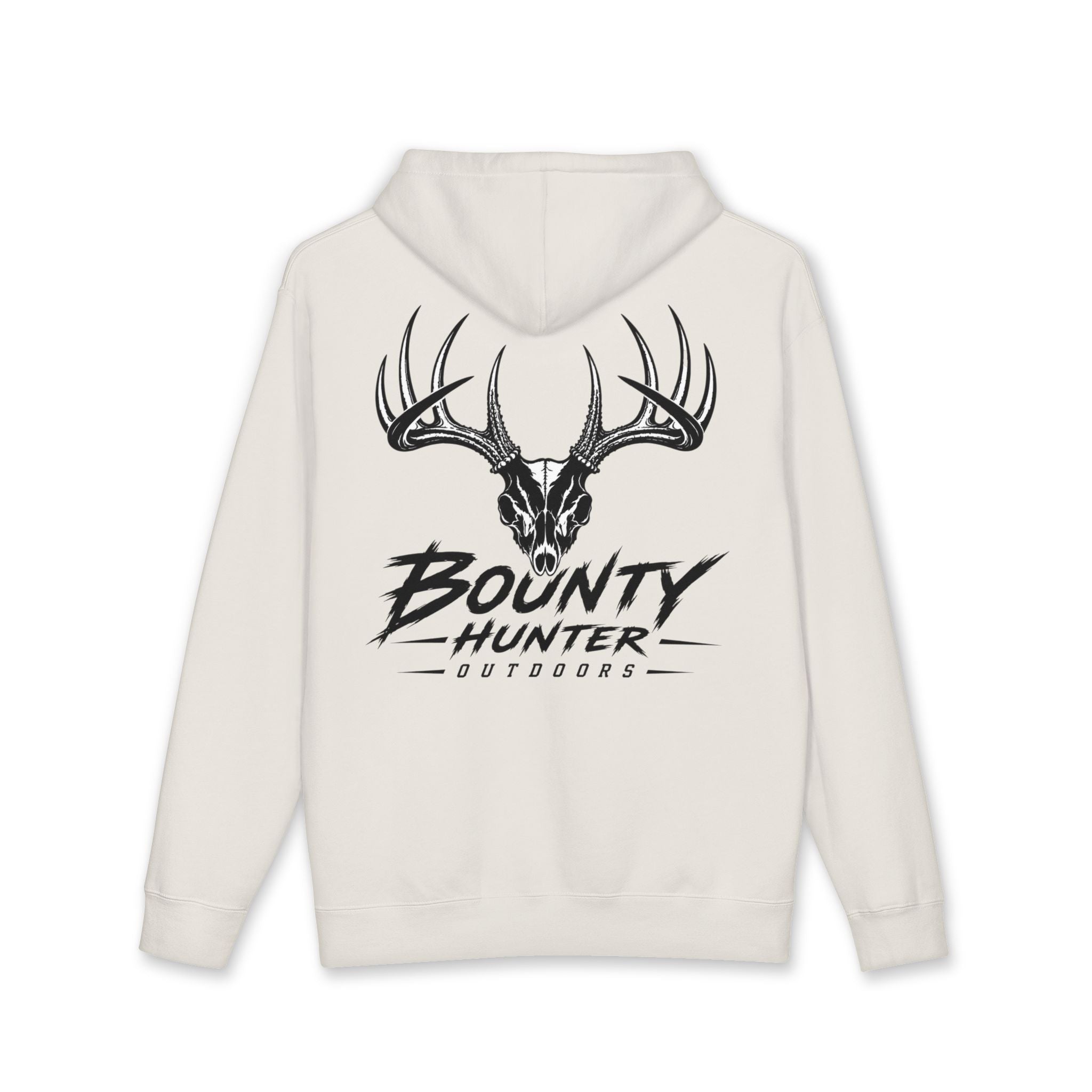 Hoodie — Bounty Hunter Outdoors Skull Deer Antlers Graphic Hooded Sweatshirt