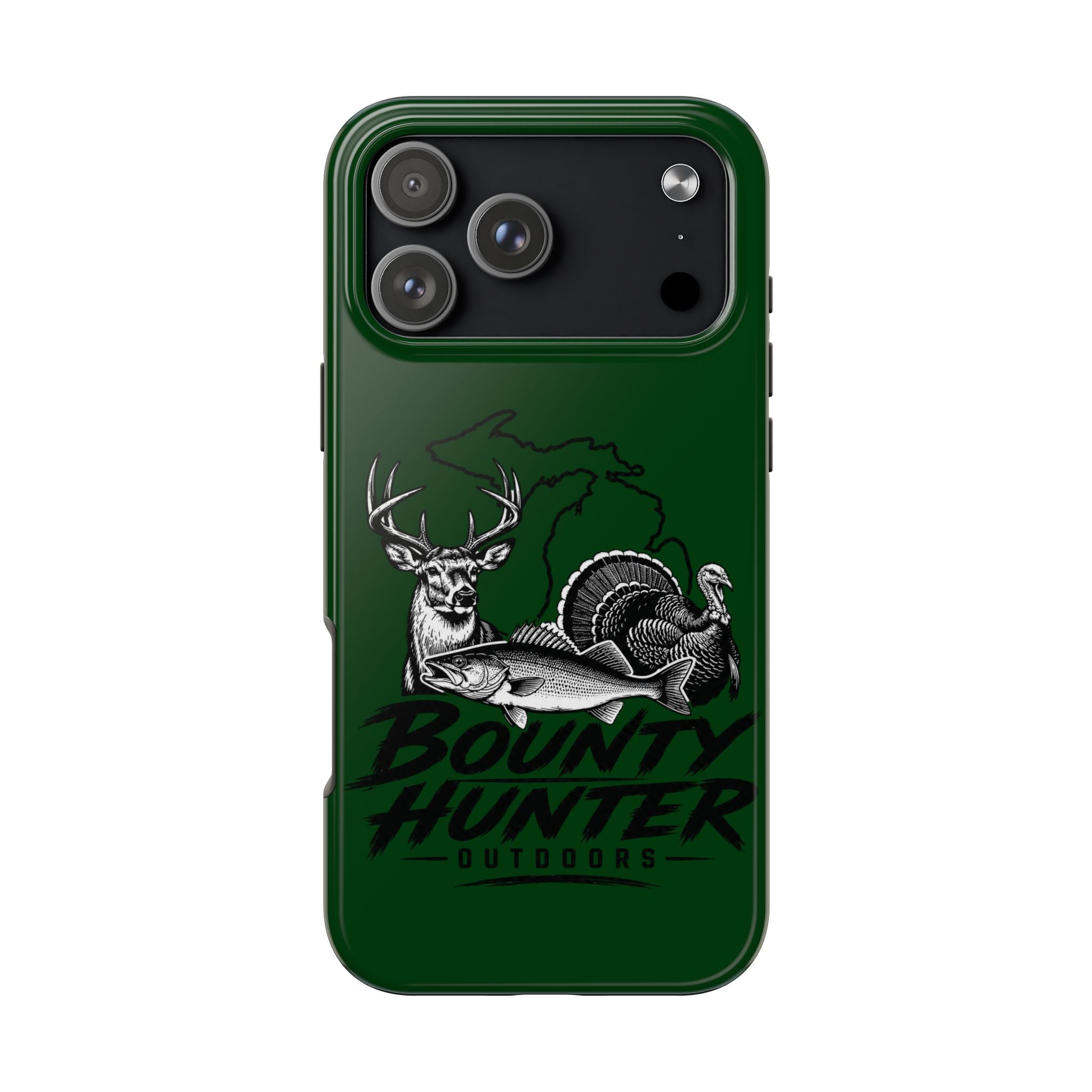 Phone Case — 'Bounty Hunter Outdoors' Hunting & Fishing Tough Phone Case