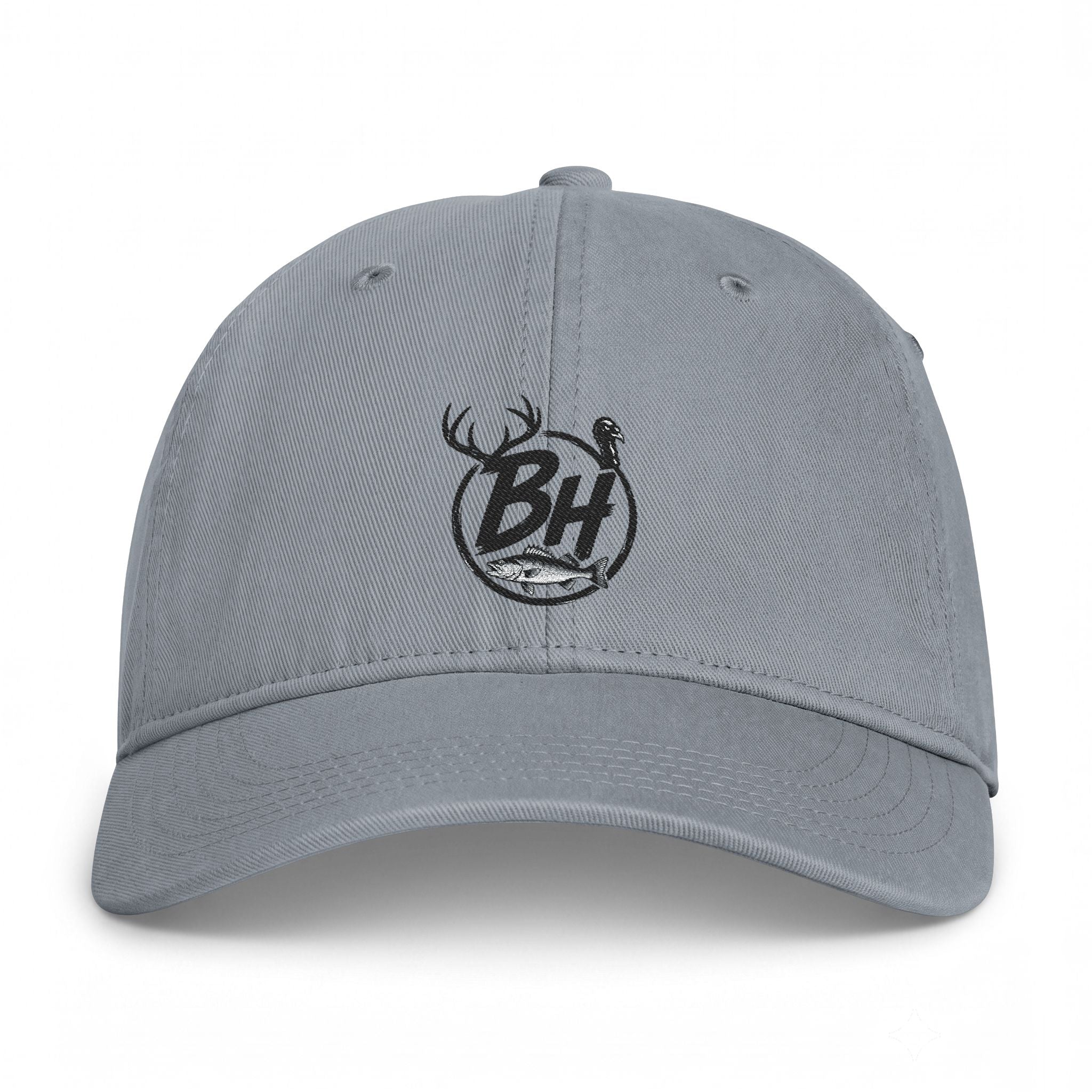Washed Coastal Cap — Vintage Beach Logo Hat