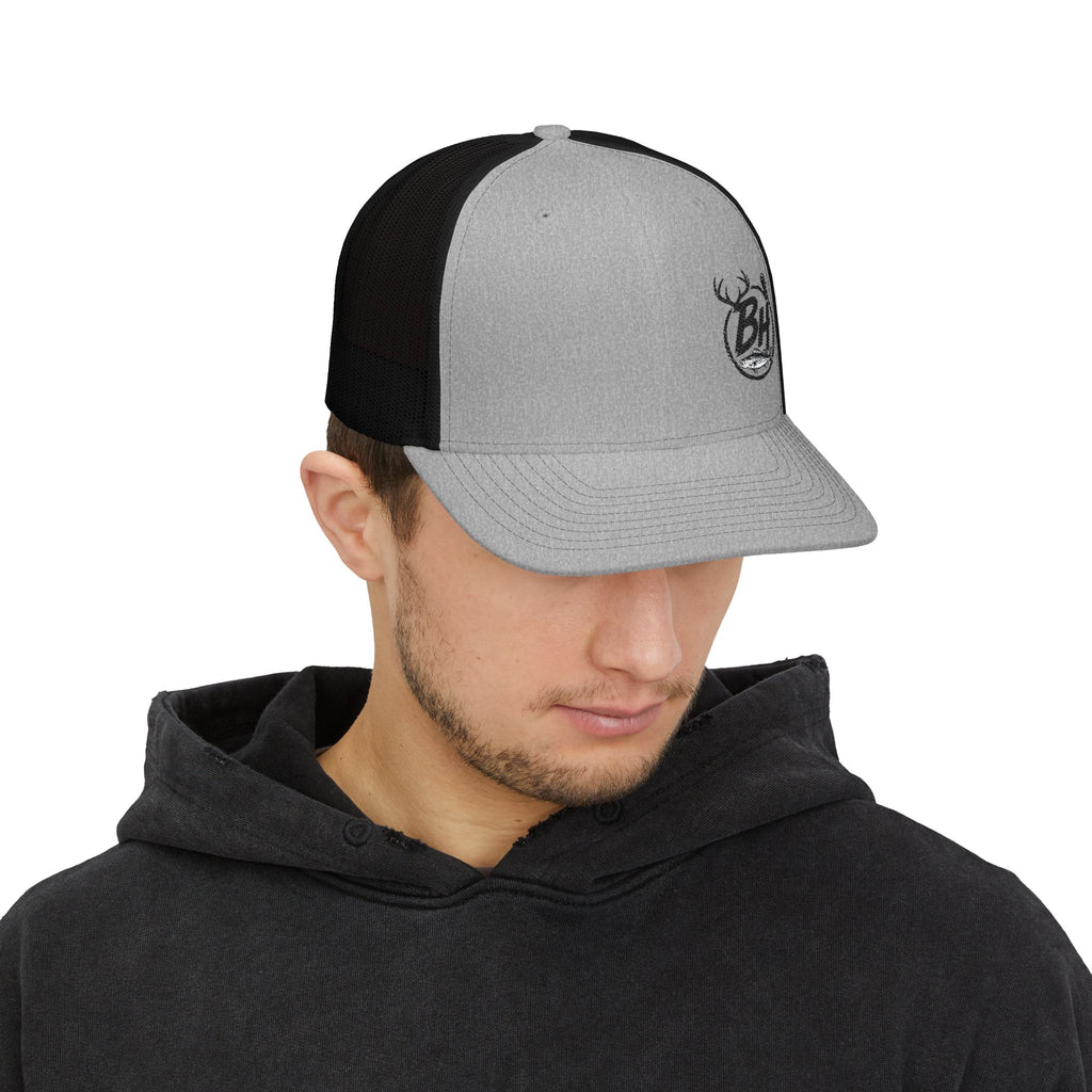 Trucker Hat — BH Deer Logo Snapback Cap