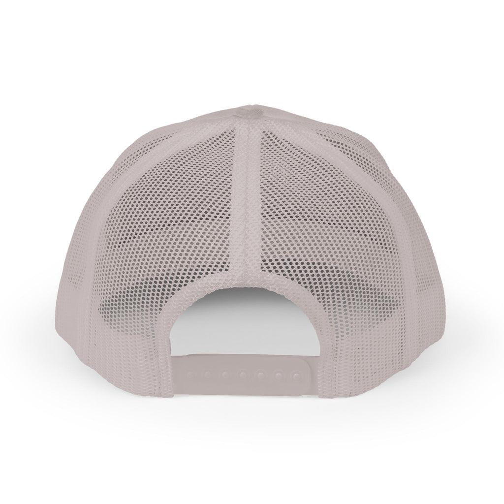 BH Deer Logo Trucker Cap — Embroidered Snapback Hat for Outdoorsmen