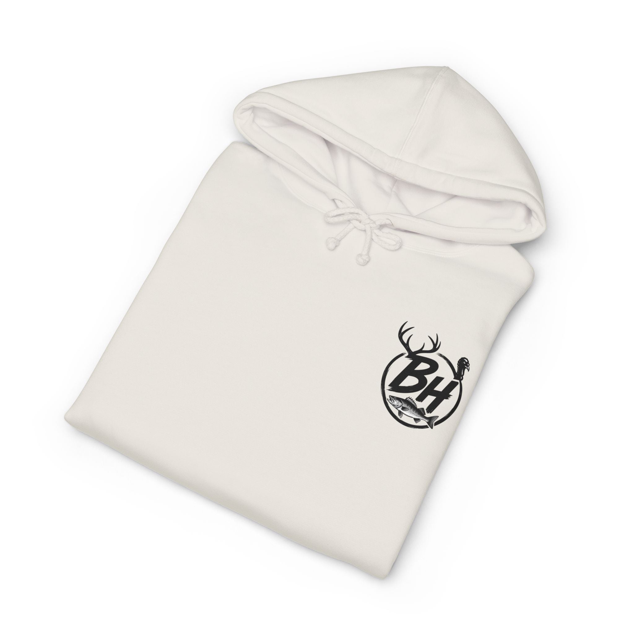 Hoodie — Bounty Hunter Outdoors Skull Deer Antlers Graphic Hooded Sweatshirt