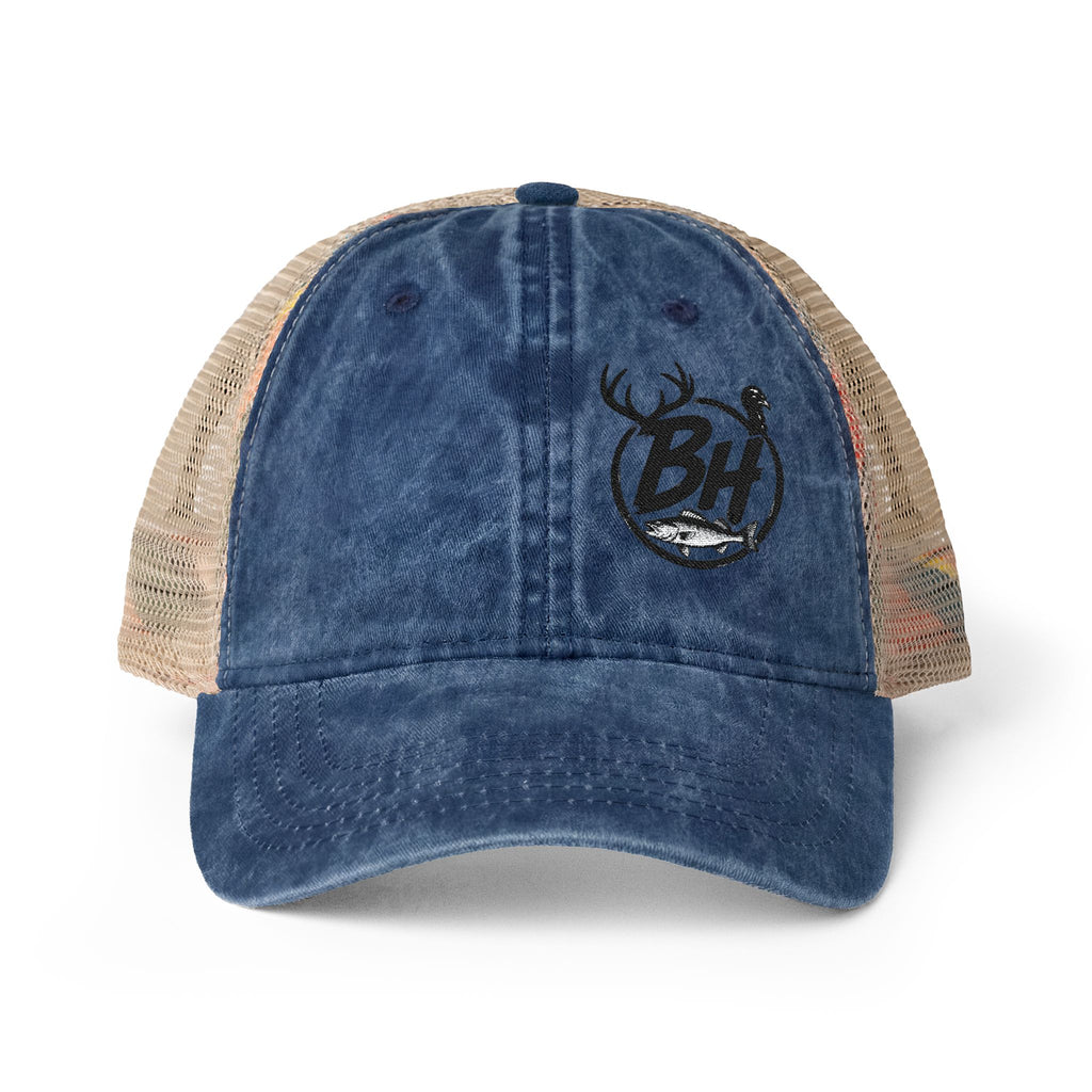 Women's Washed Mesh-Back Cap