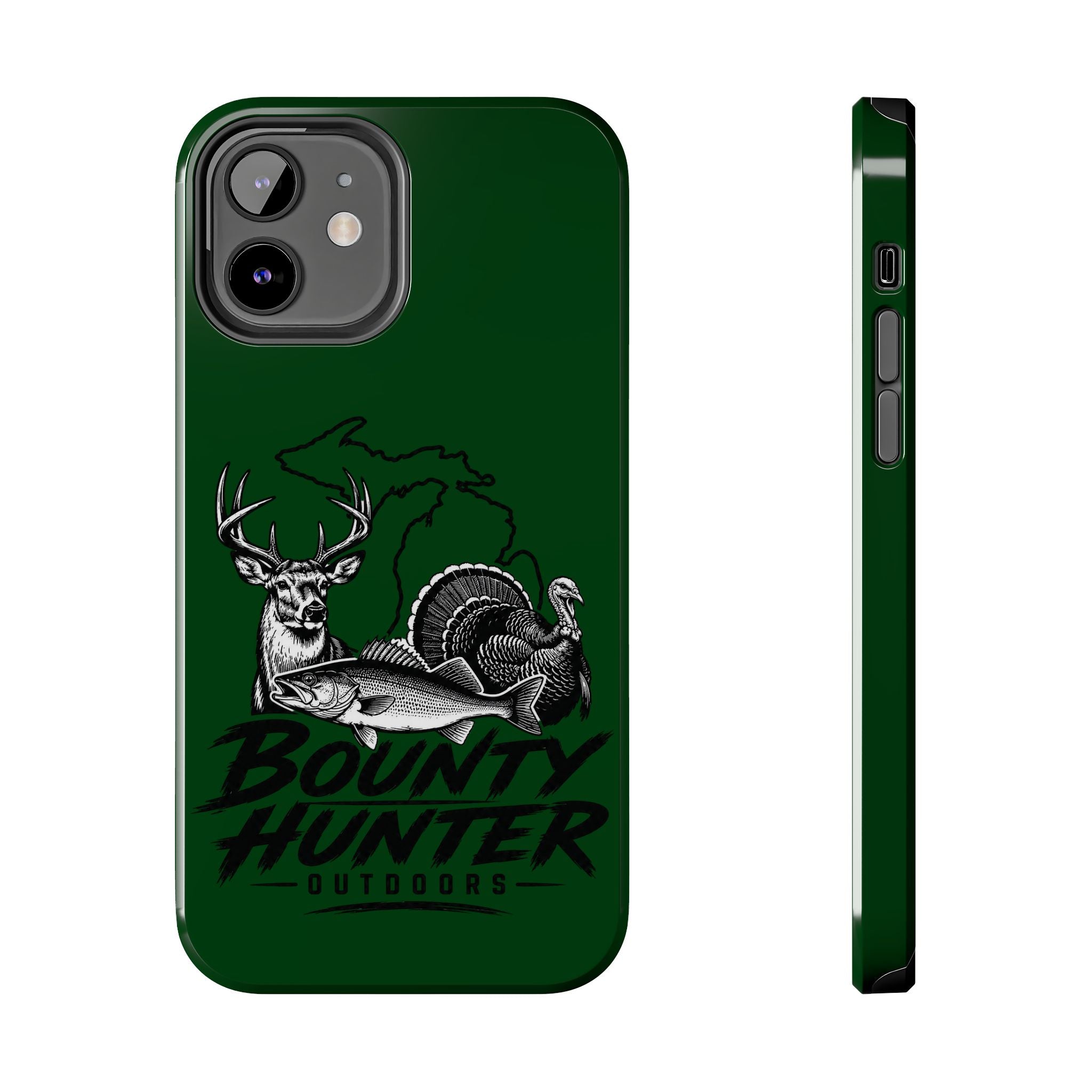 Phone Case — 'Bounty Hunter Outdoors' Hunting & Fishing Tough Phone Case