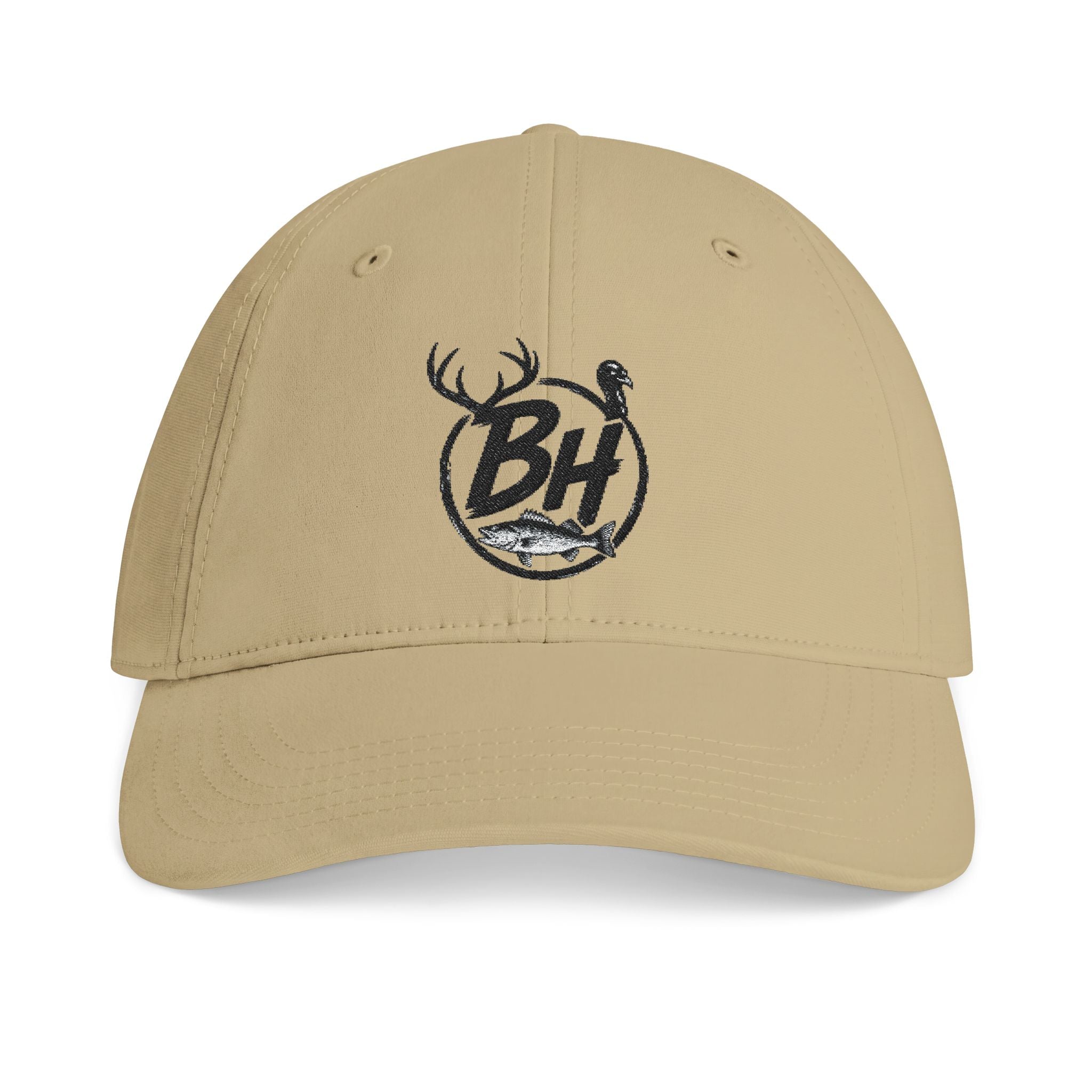 BH Outdoors Embroidered Cap – Hunting & Fishing Logo Dad Hat