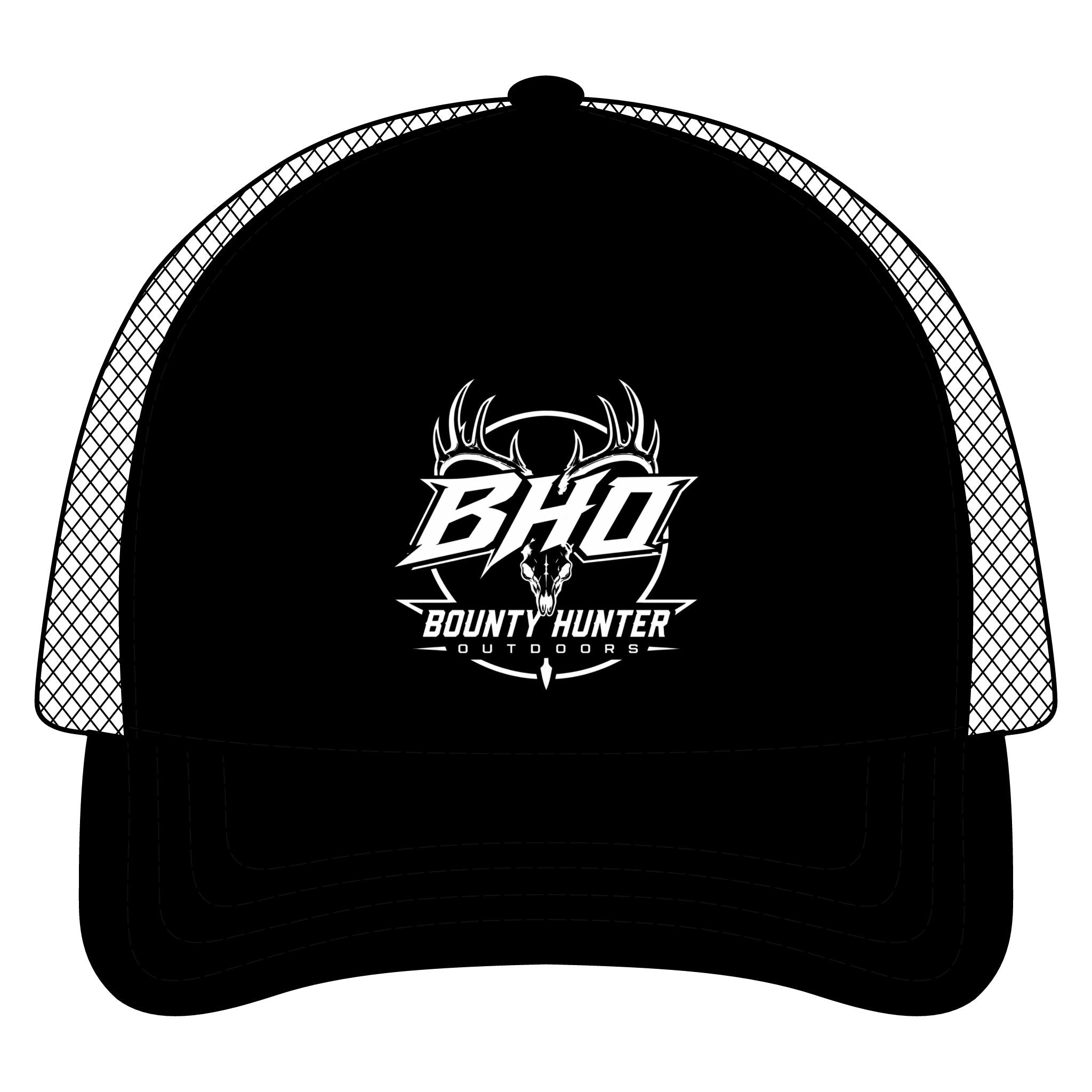 Bounty Hunter Outdoors BHO Trucker Hat – Embroidered Hunting Logo Cap