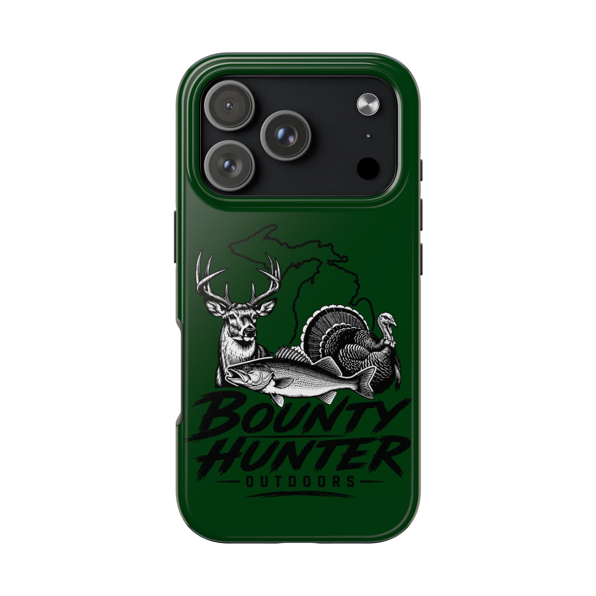 Phone Case — 'Bounty Hunter Outdoors' Hunting & Fishing Tough Phone Case