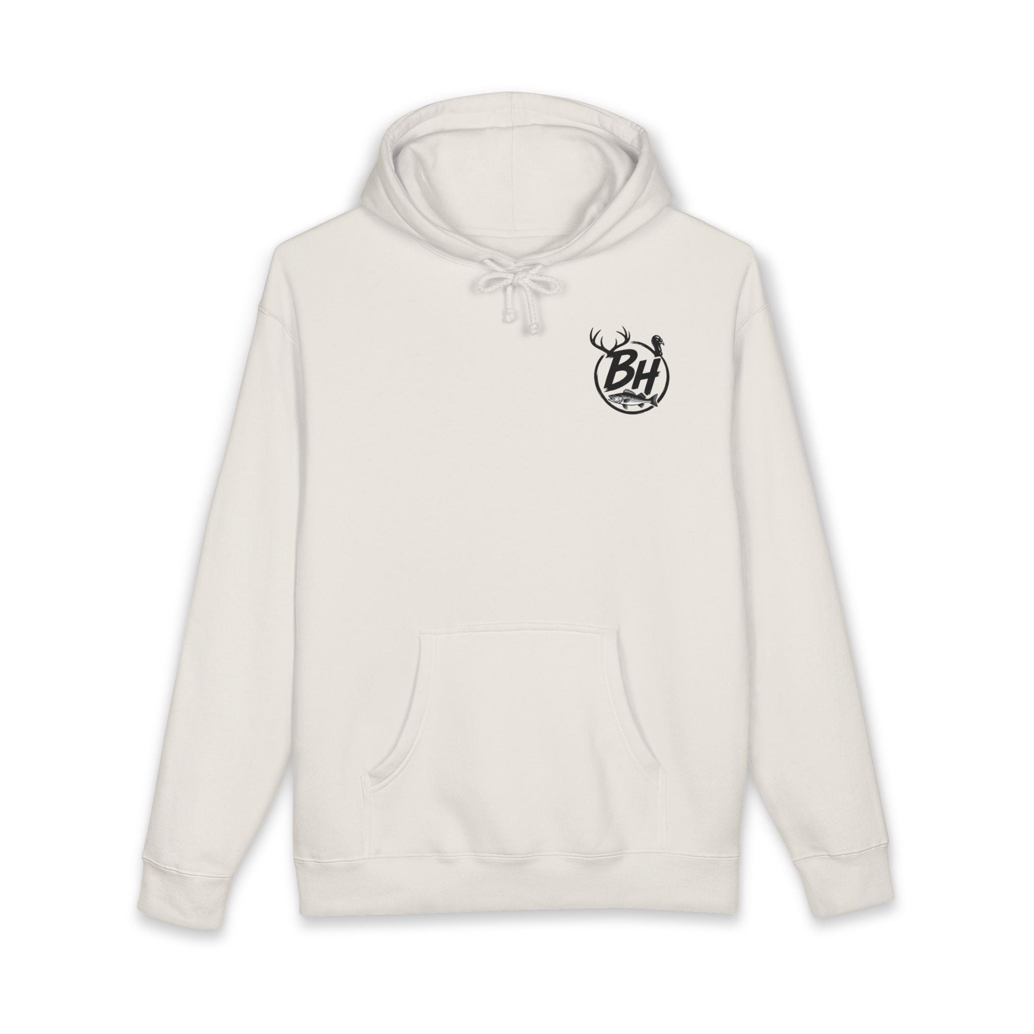 Hoodie — Bounty Hunter Outdoors Skull Deer Antlers Graphic Hooded Sweatshirt