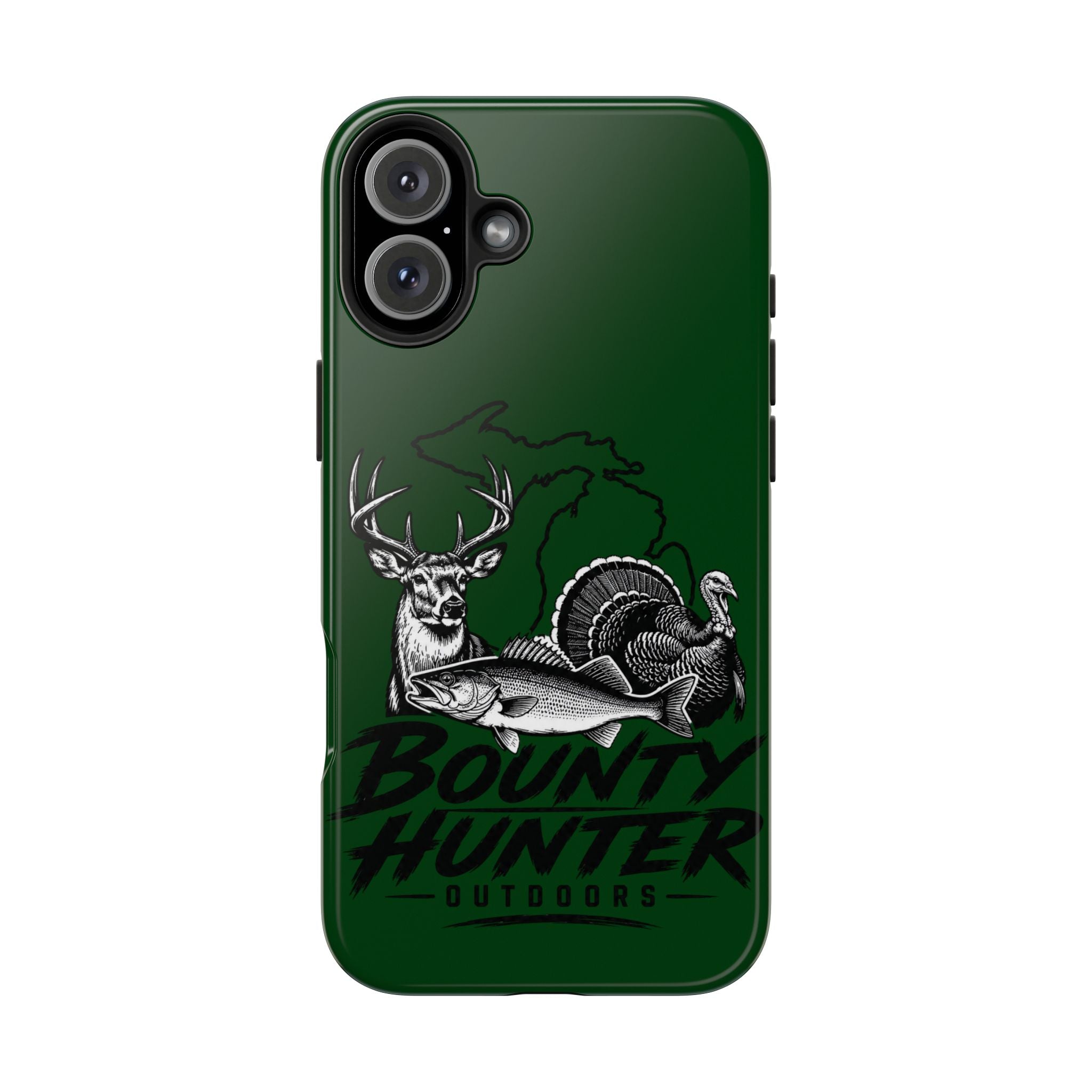 Phone Case — 'Bounty Hunter Outdoors' Hunting & Fishing Tough Phone Case