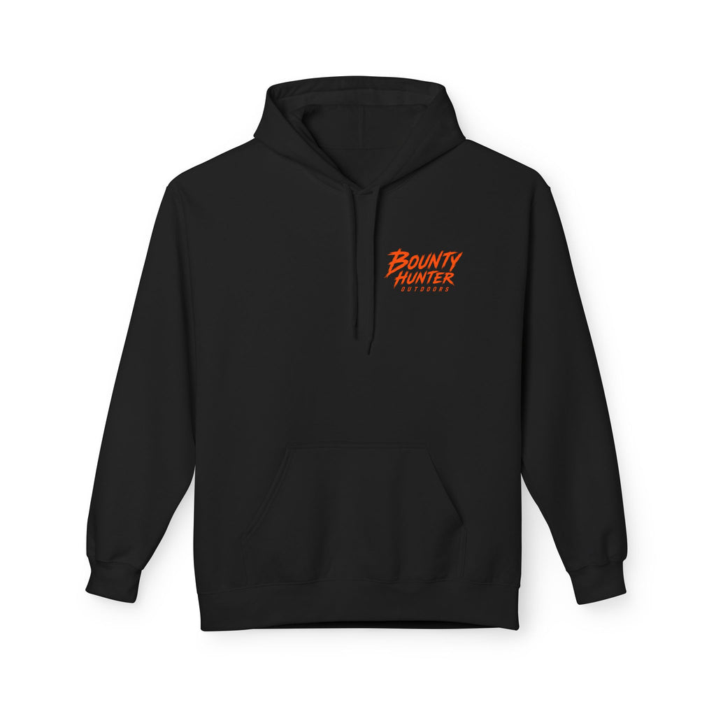 Boat Hoodie — "Tail Chaser II" Sunset Bounty Hunter Graphic