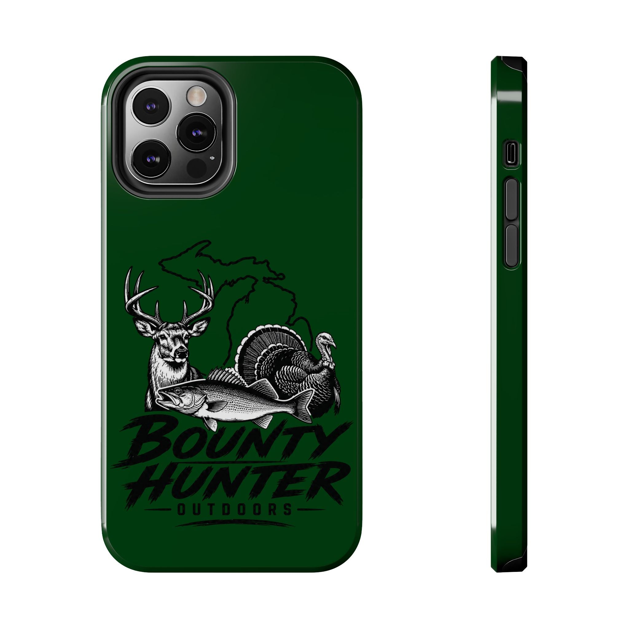 Phone Case — 'Bounty Hunter Outdoors' Hunting & Fishing Tough Phone Case