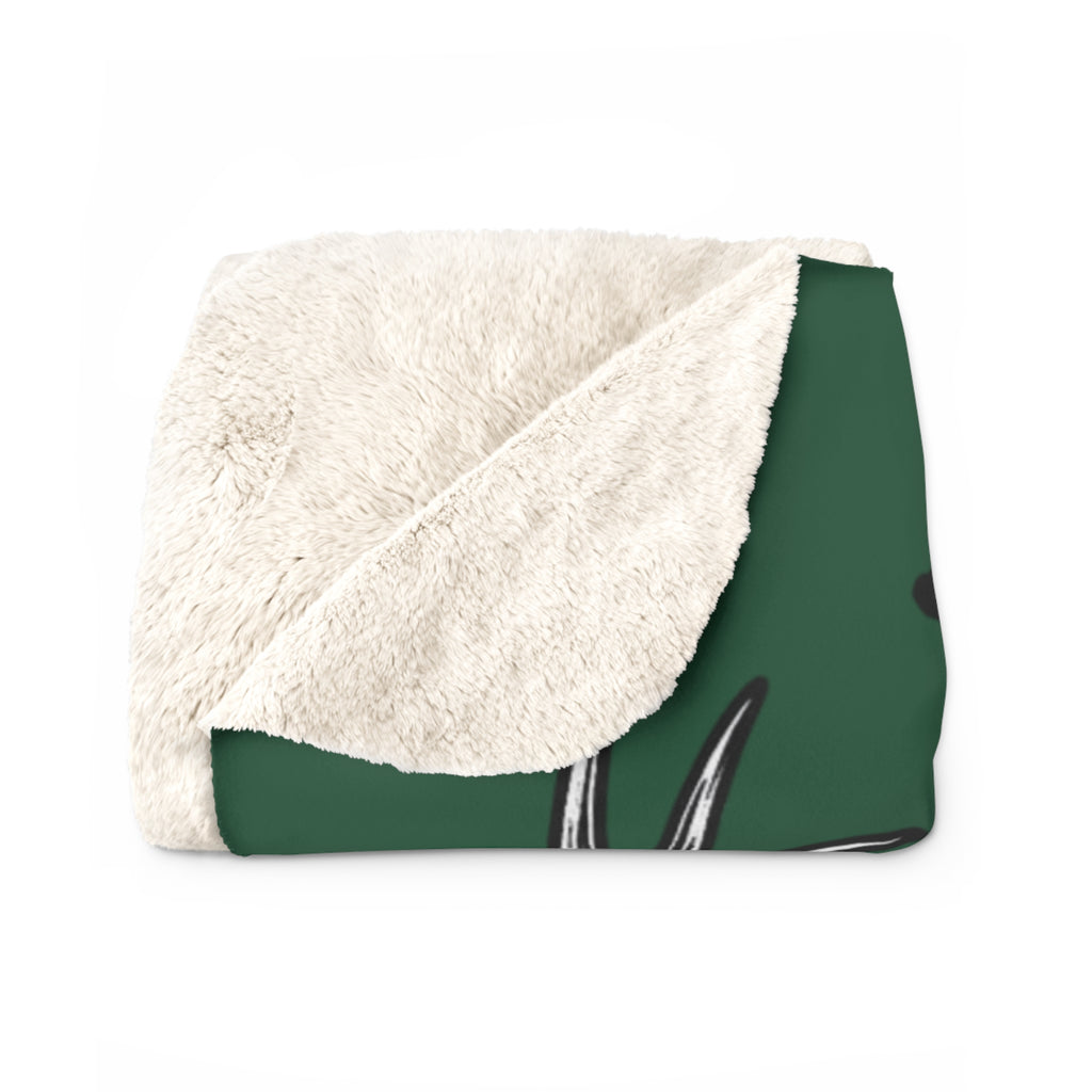 Bounty Hunter Outdoors Sherpa Blanket — Hunting, Fishing & Turkey Throw