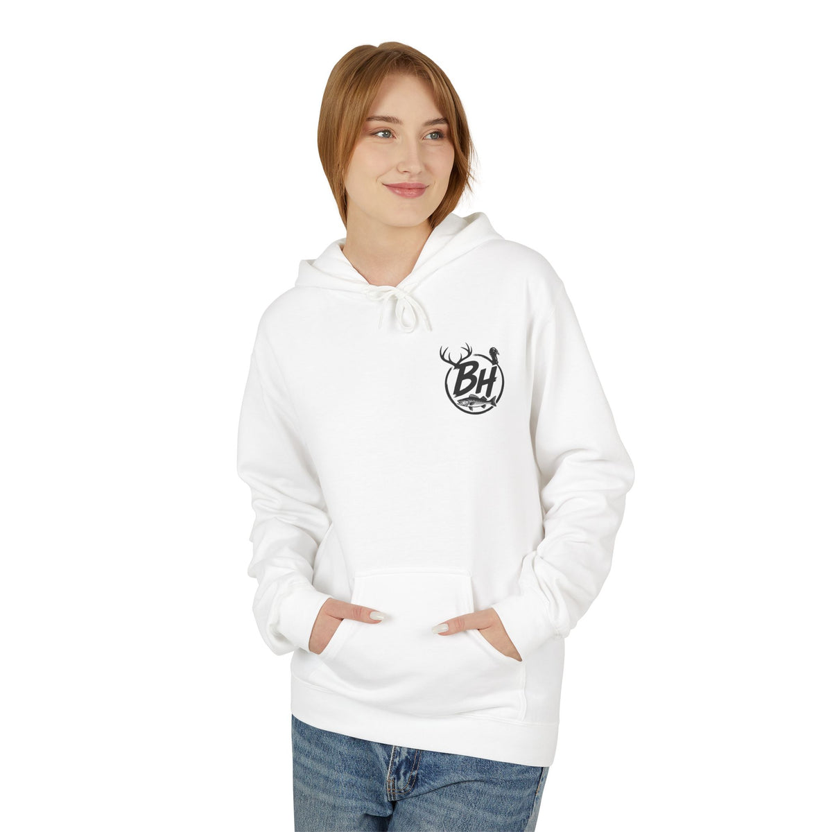 Bounty Hunter Logo Hoodie – Vintage Sci‑Fi Bounty Hunter Graphic Pullover
