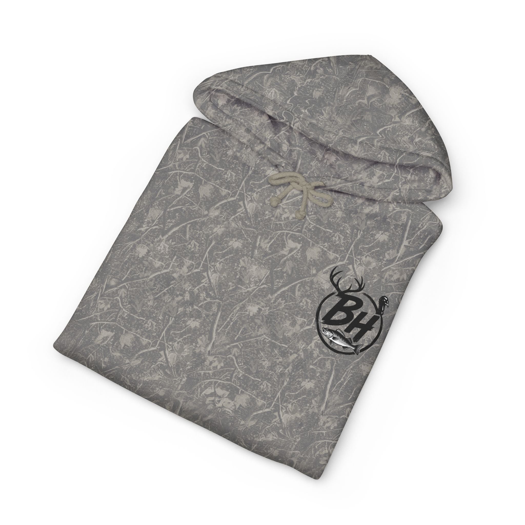 Hoodie — Bounty Hunter Outdoors Skull Deer Antlers Graphic Hooded Sweatshirt