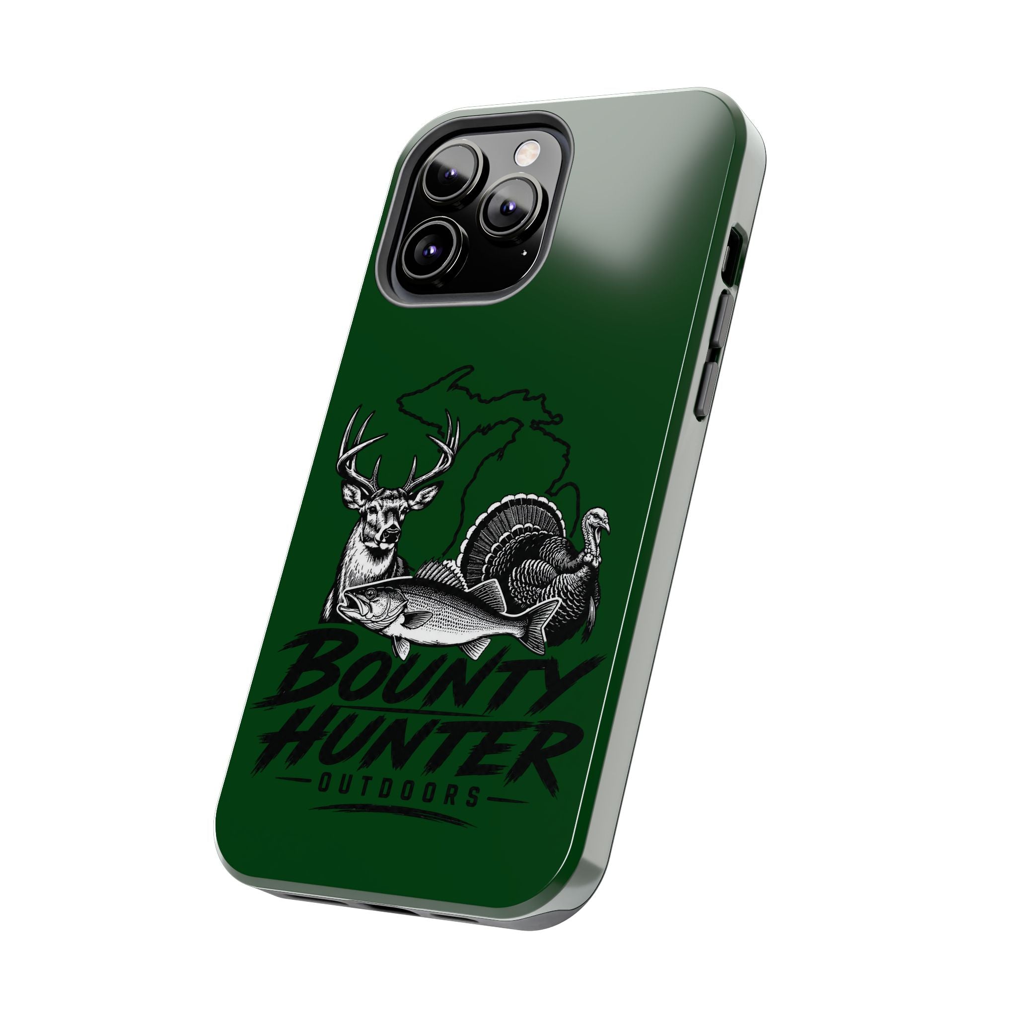 Phone Case — 'Bounty Hunter Outdoors' Hunting & Fishing Tough Phone Case