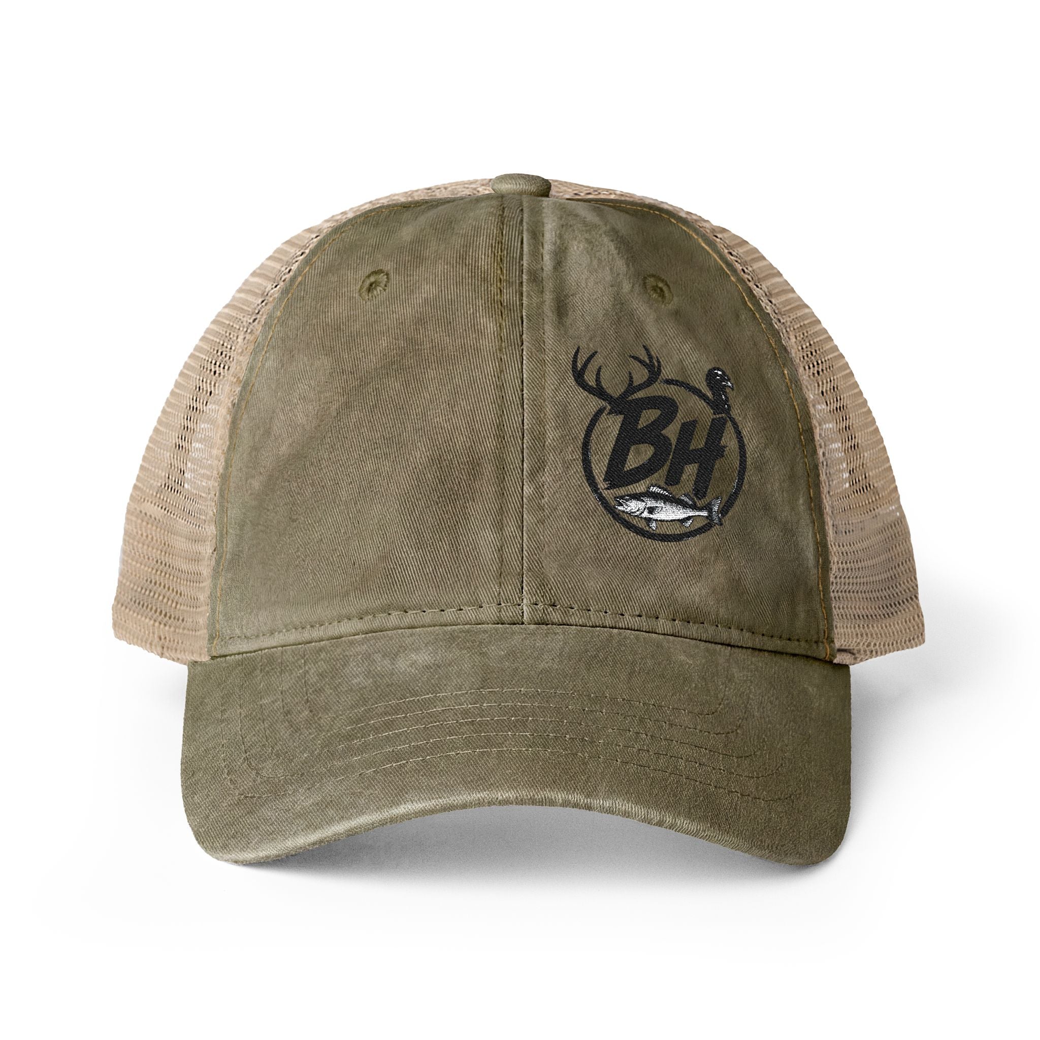 Women's Washed Mesh-Back Cap