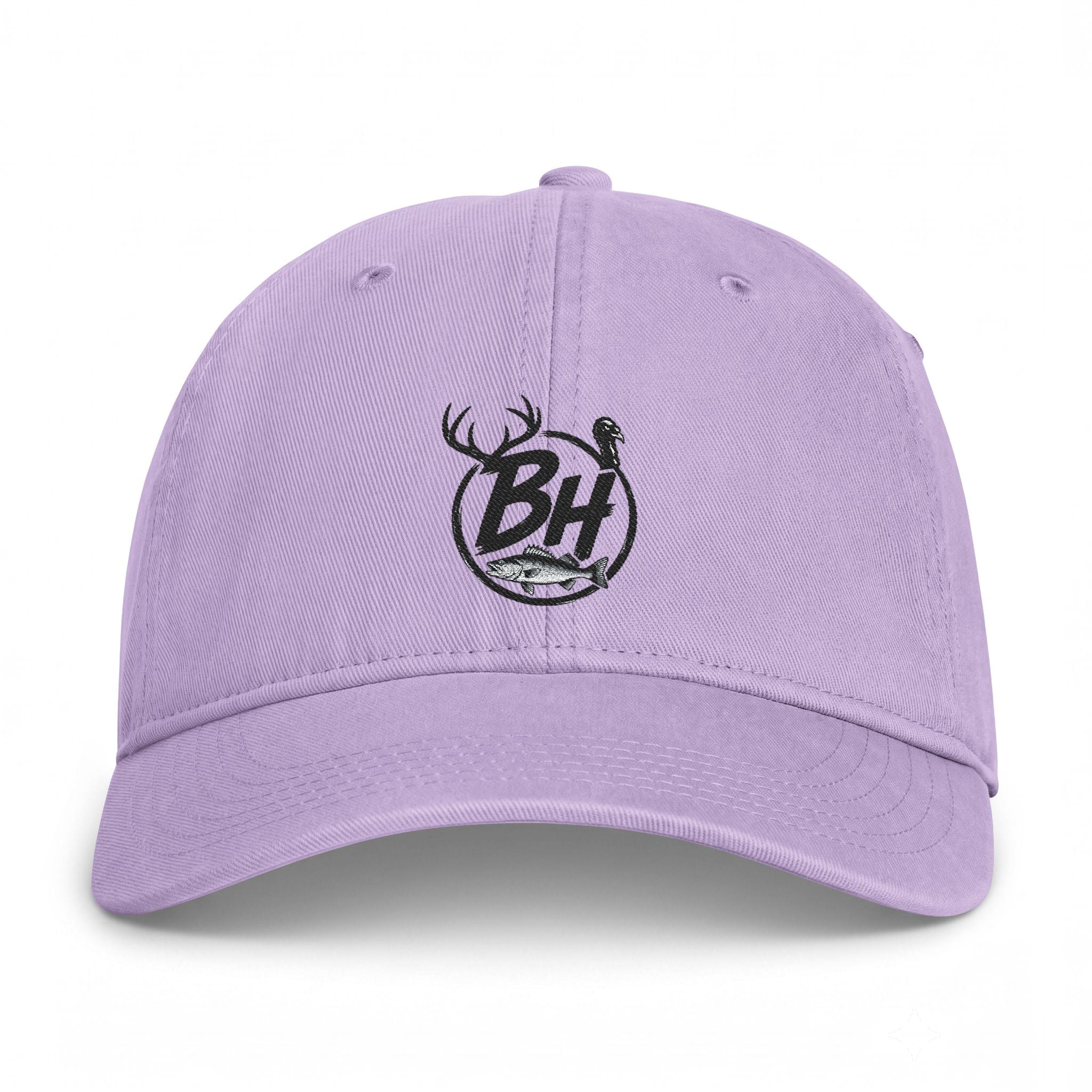 Washed Coastal Cap — Vintage Beach Logo Hat