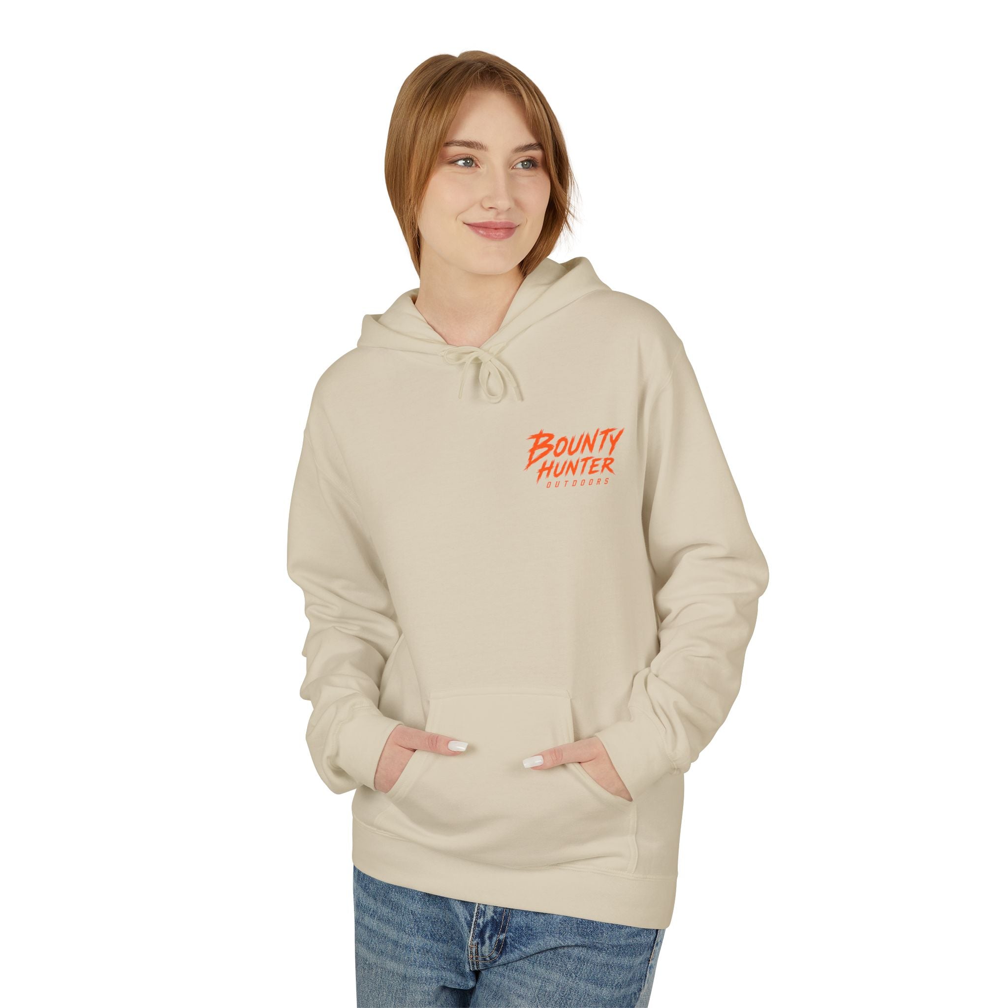 Boat Hoodie — "Tail Chaser II" Sunset Bounty Hunter Graphic