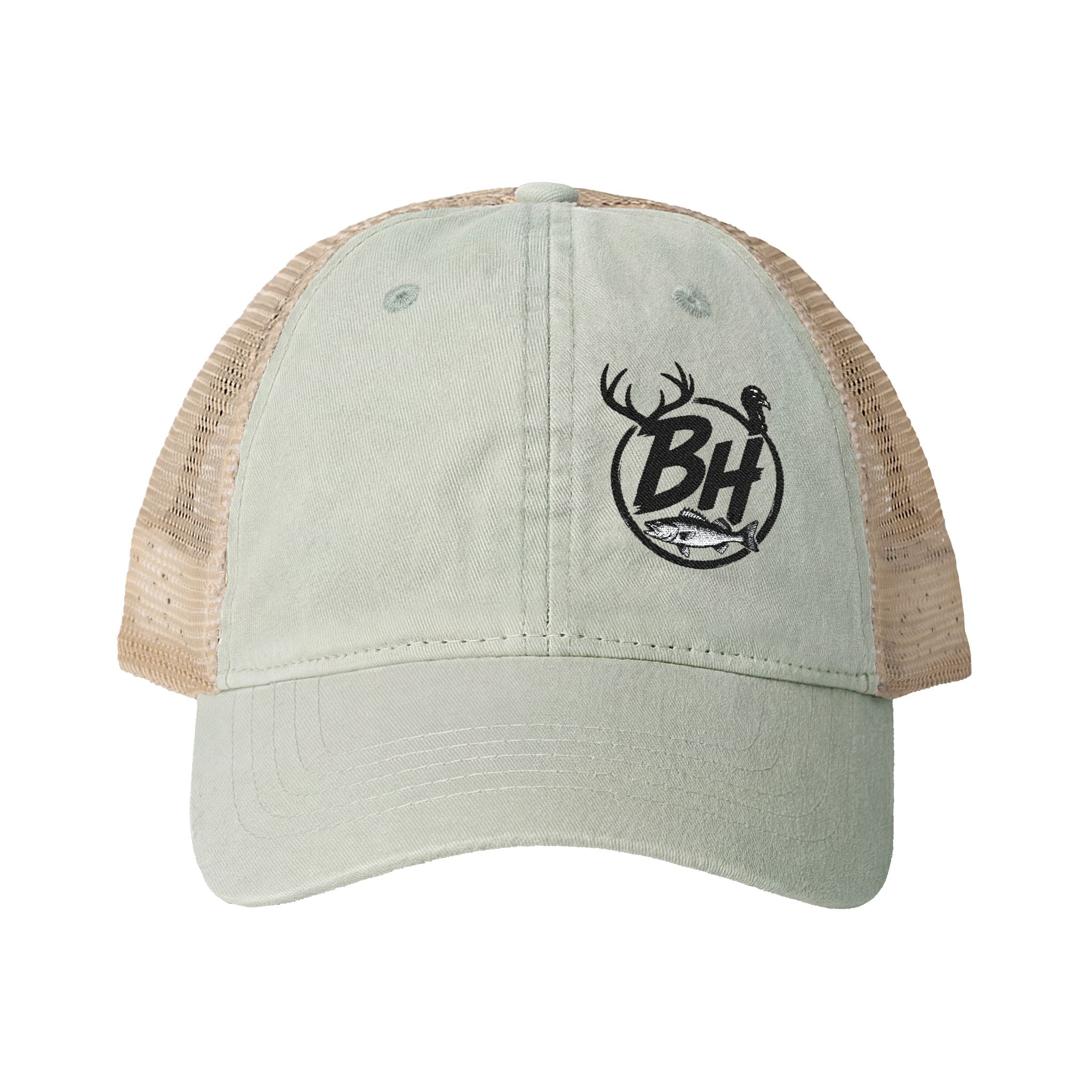 Women's Washed Mesh-Back Cap